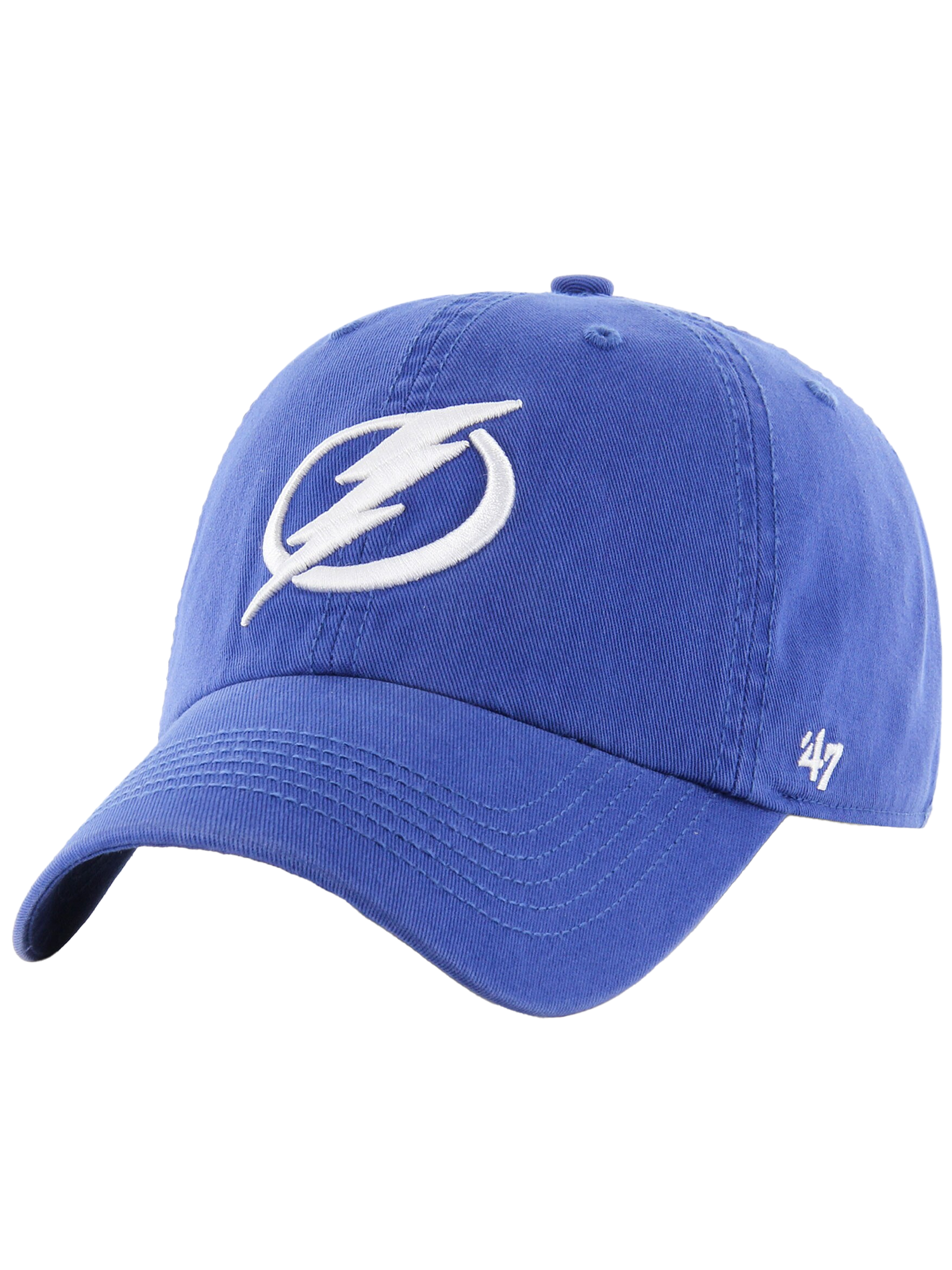 Tampa Bay Lightning '47 NHL Team Clean Up Strapback Hat - Blue