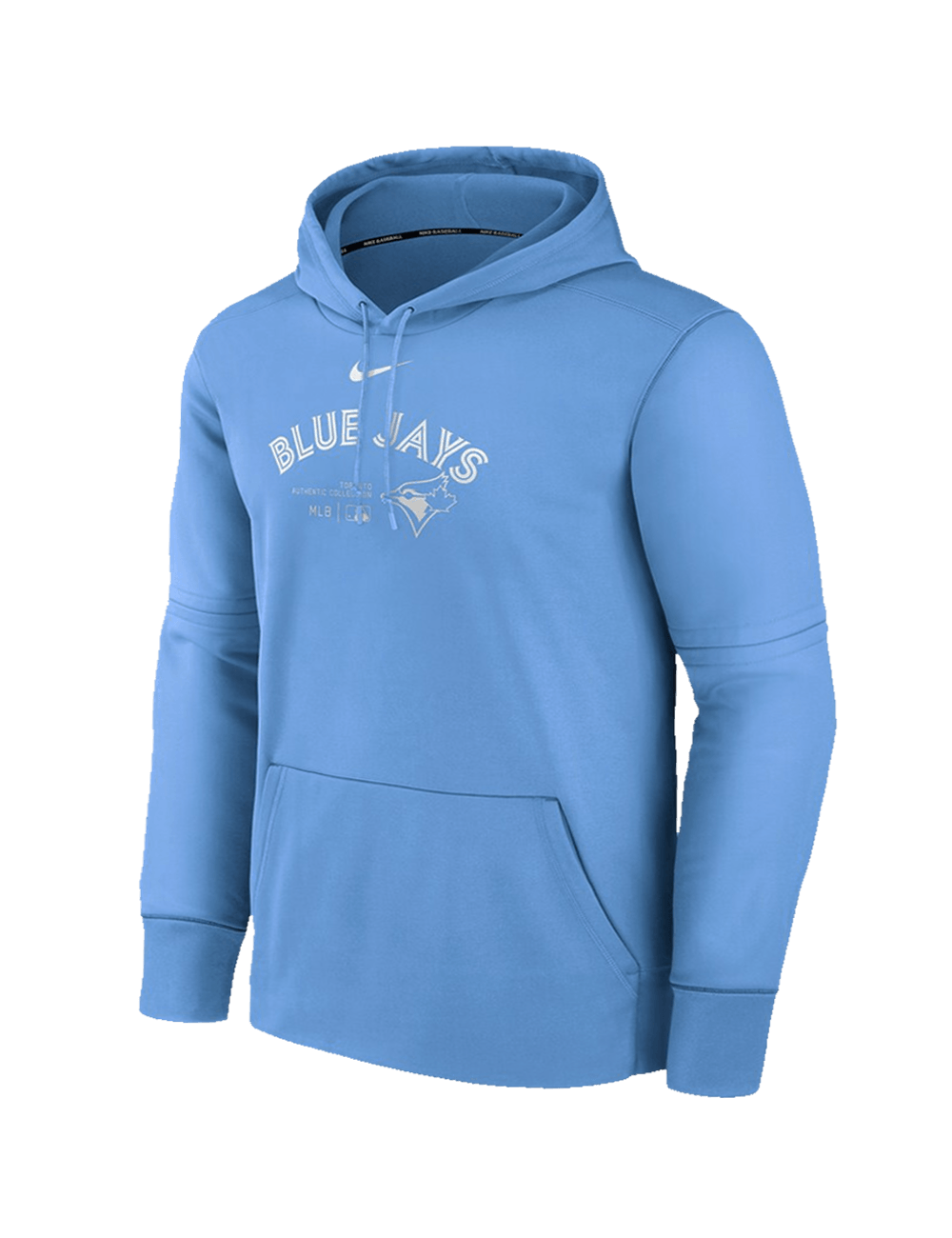 Toronto Blue Jays Nike MLB AC Practise Performance Hoodie Jumper - Powder Blue