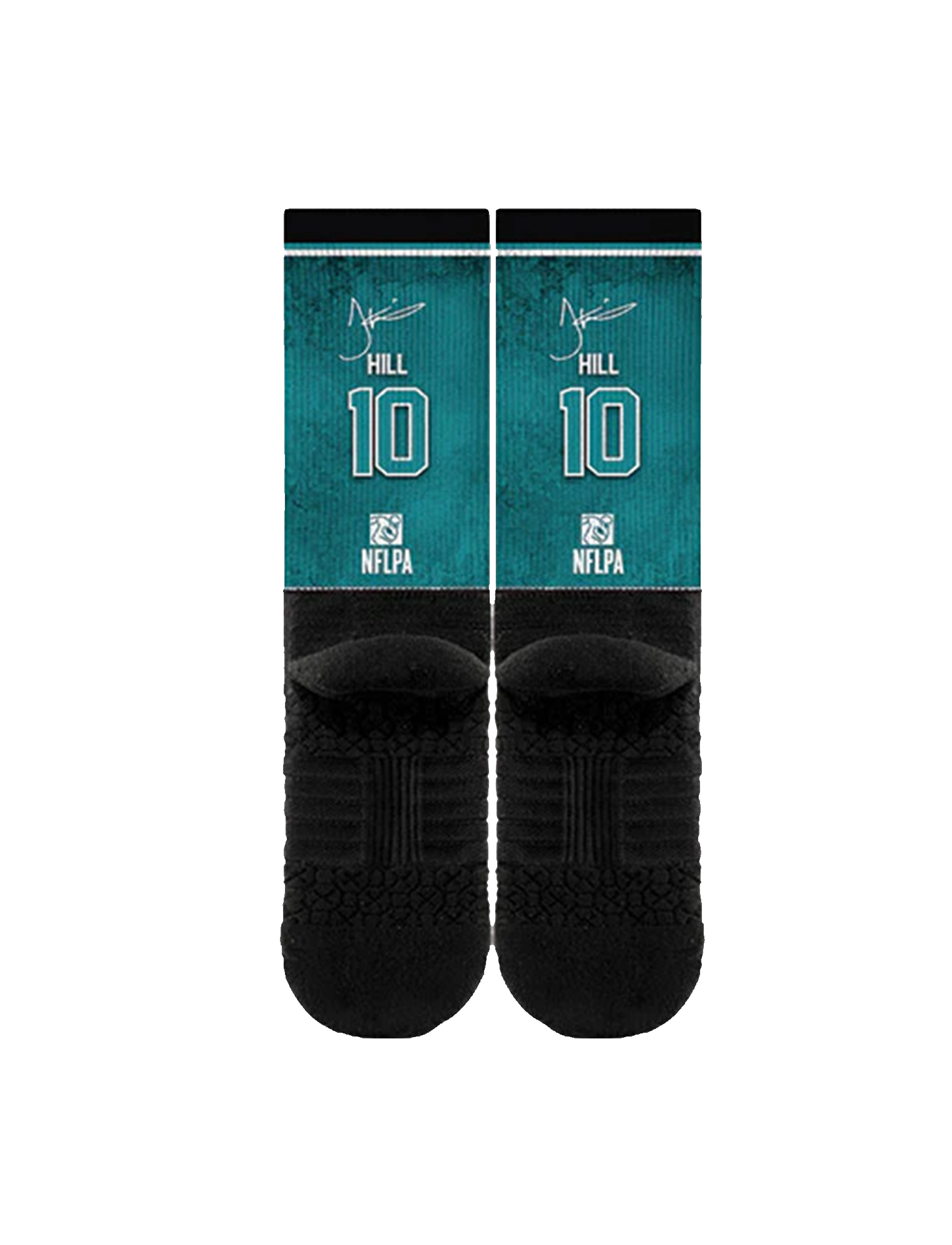 Tyreek Hill Miami Dolphins Strideline NFL Profile Premium Sub Crew Socks