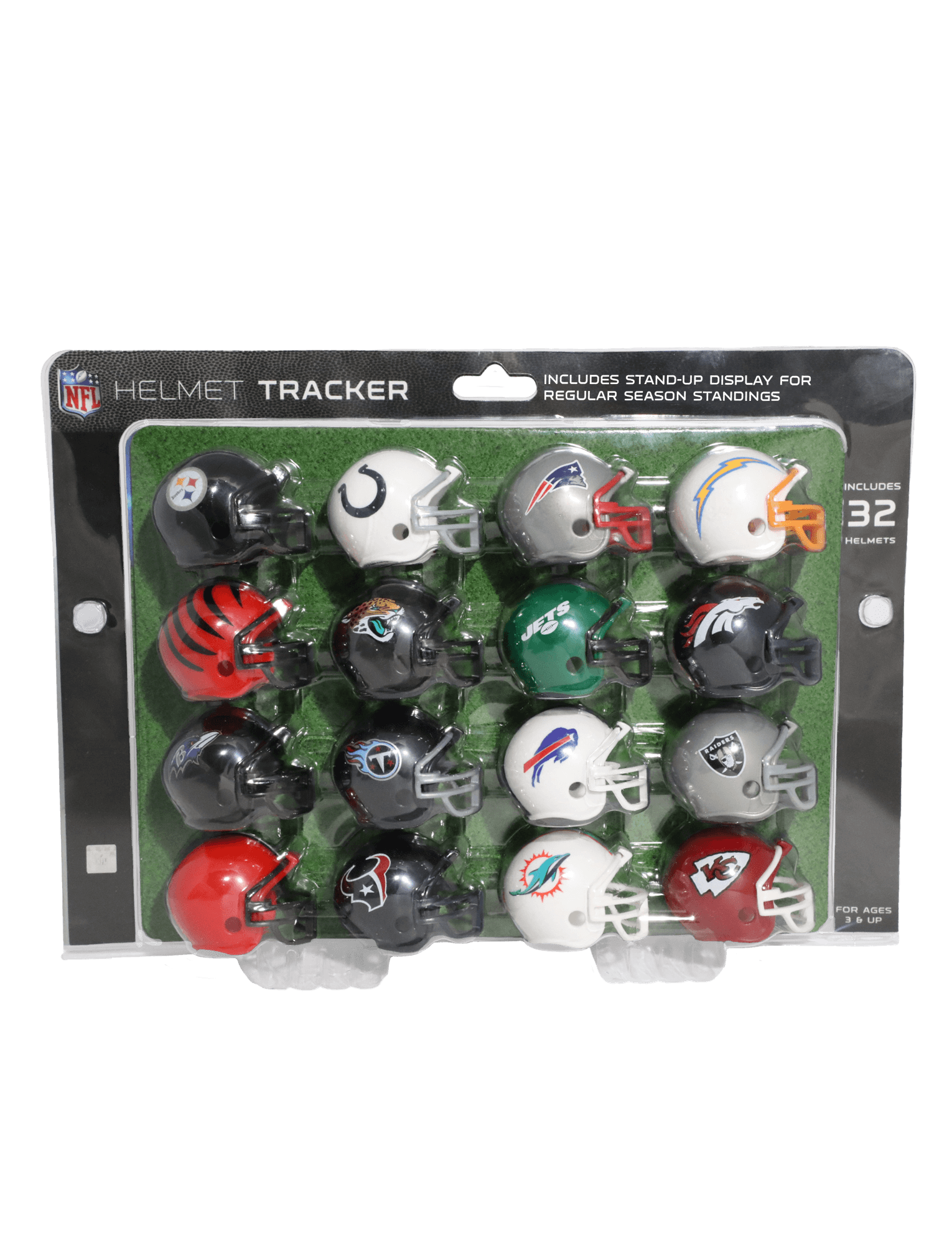 Riddell NFL Pocket Helmet Conference Tracker w/Display Stand