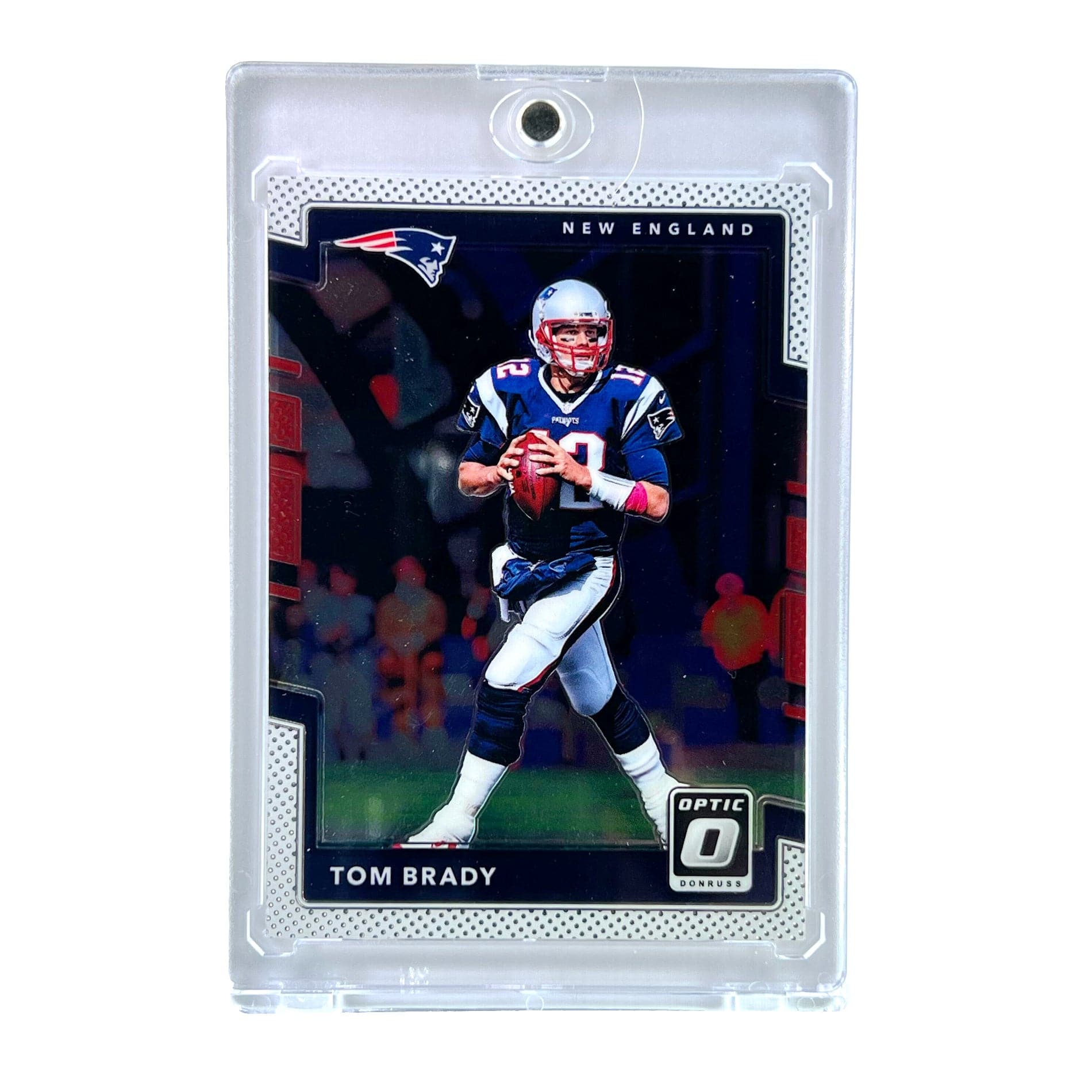 Tom Brady New England Patriots Panini NFL 2017 Donruss Optic Card