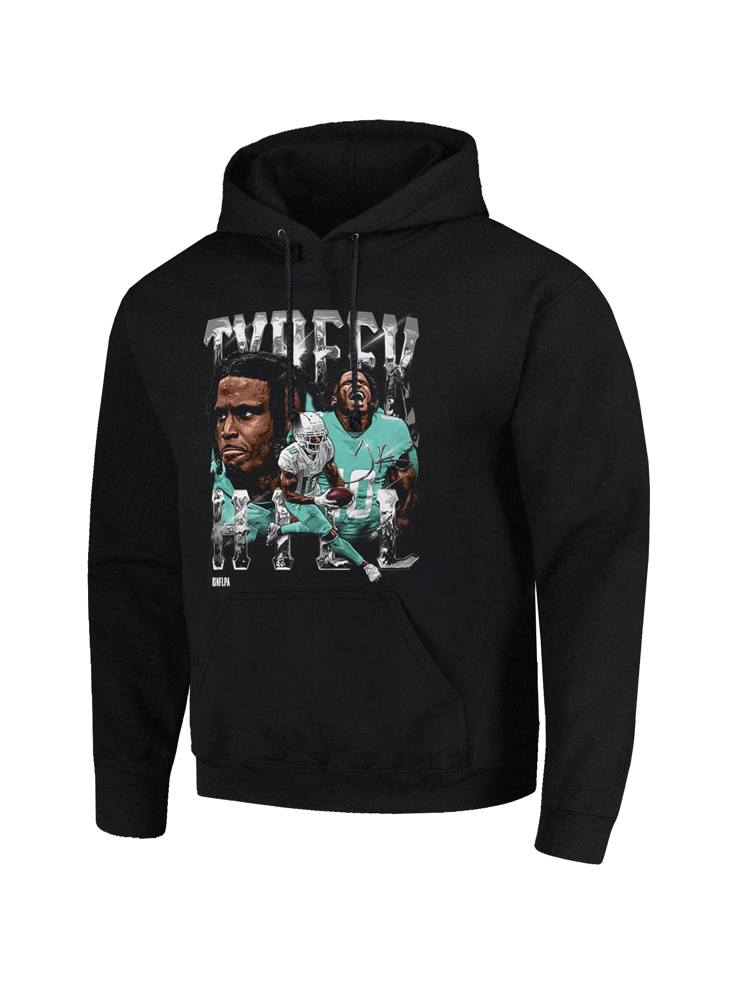 Tyreek Hill Miami Dolphins 500 Level NFL Homage Hoodie Jumper - Black