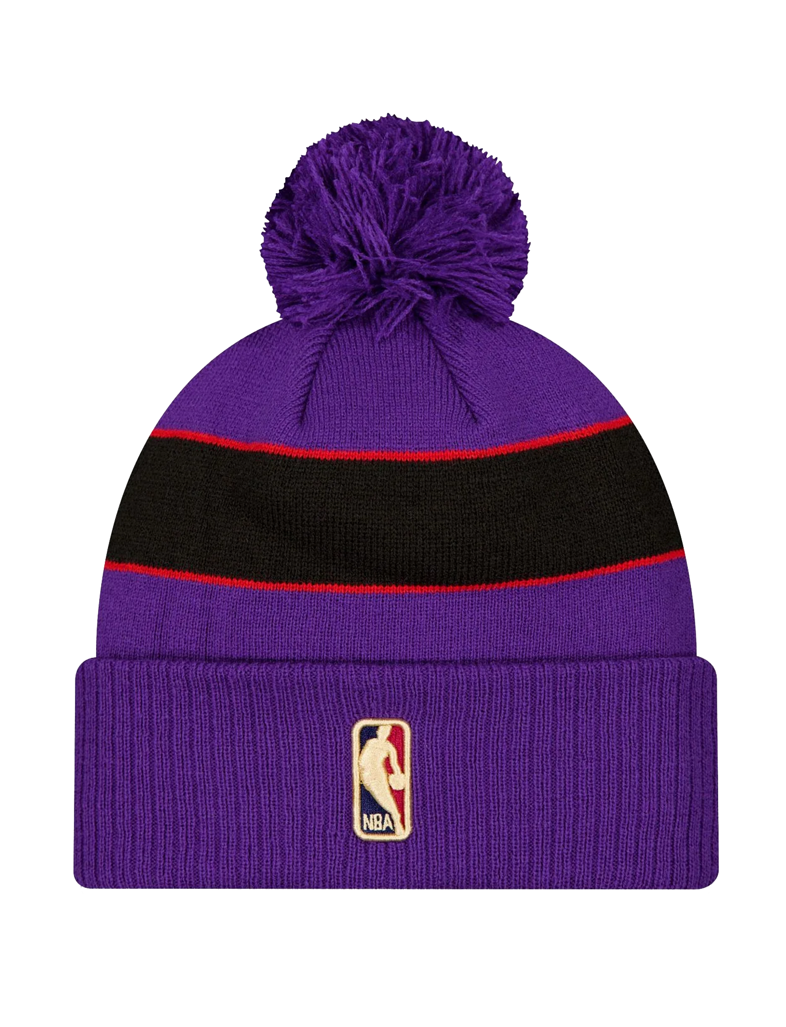 Toronto Raptors New Era NBA Classic Knit Beanie - Purple