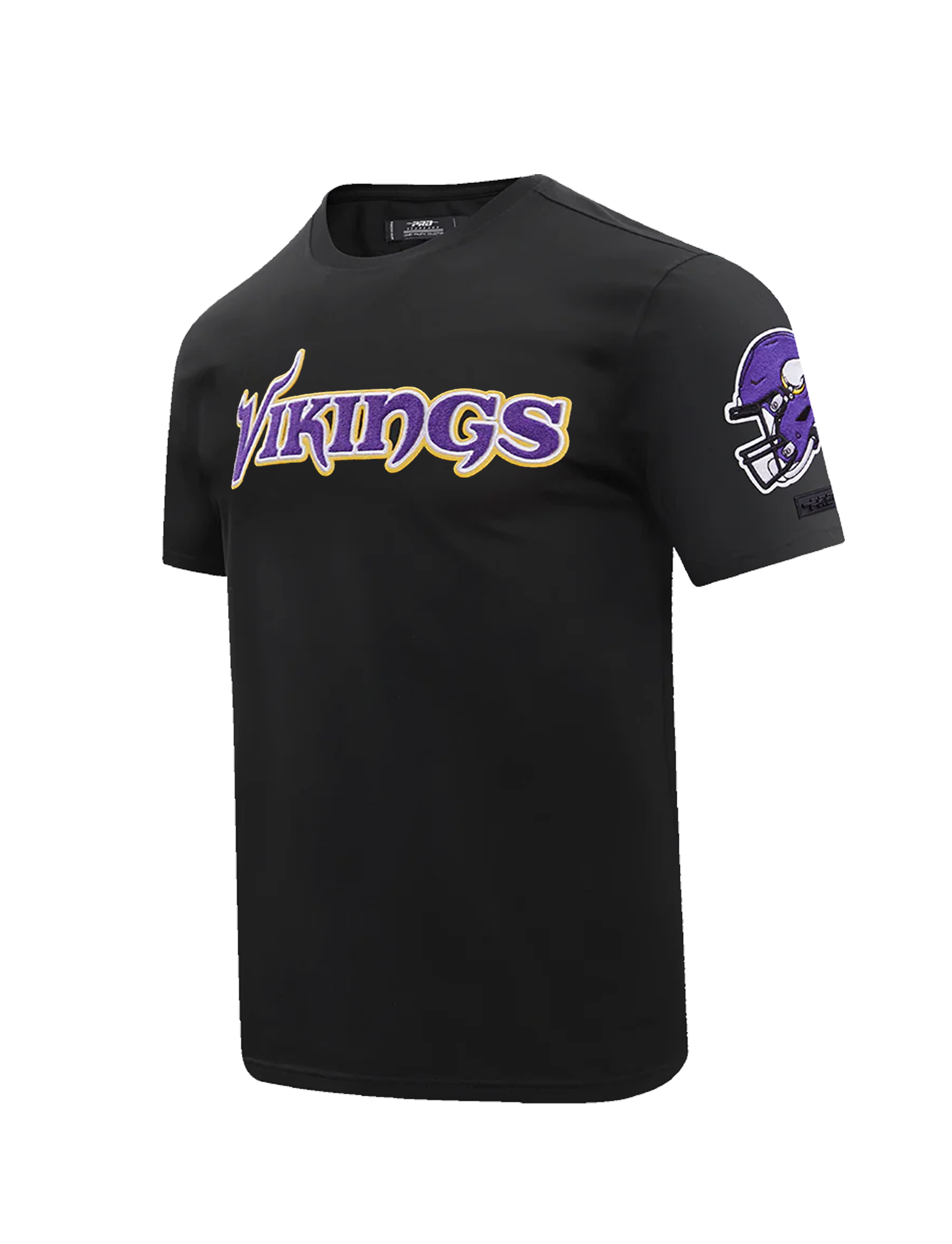 Minnesota Vikings Pro Standard NFL Classic Chenille Flex T-Shirt - Black