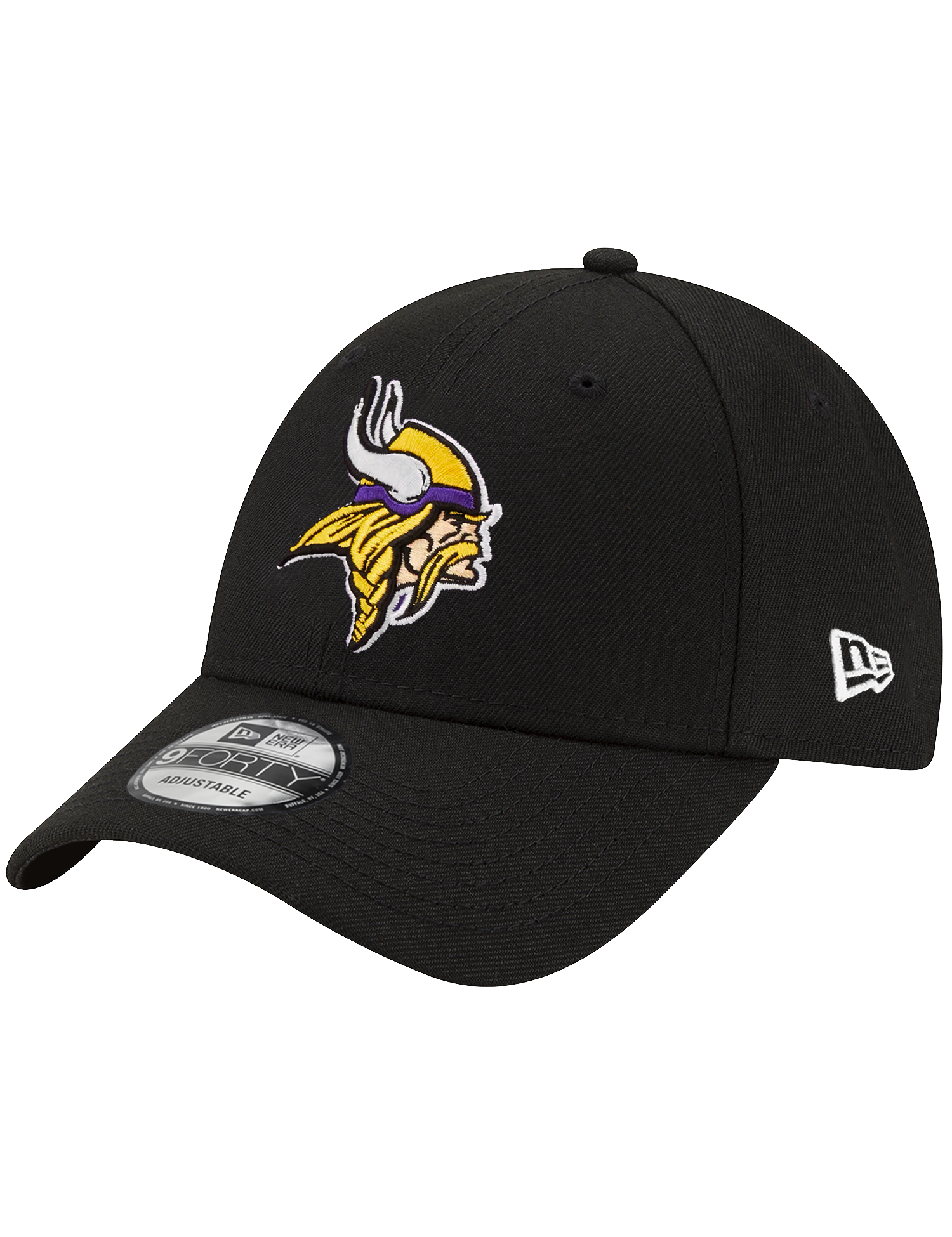 Minnesota Vikings New Era NFL Team 9FORTY Snapback Hat - Black