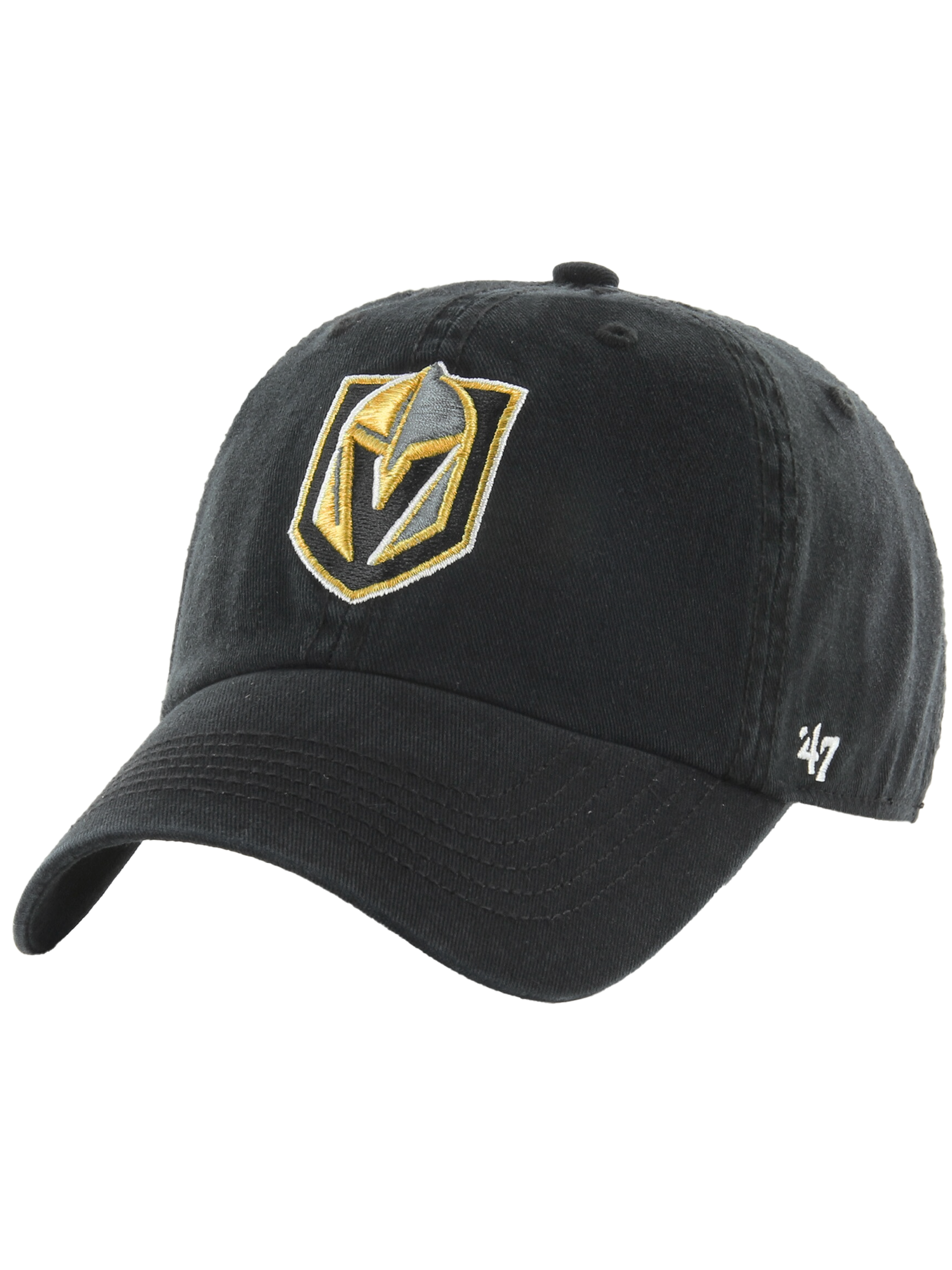 Vegas Golden Knights '47 NHL Team Clean Up Strapback Hat - Black