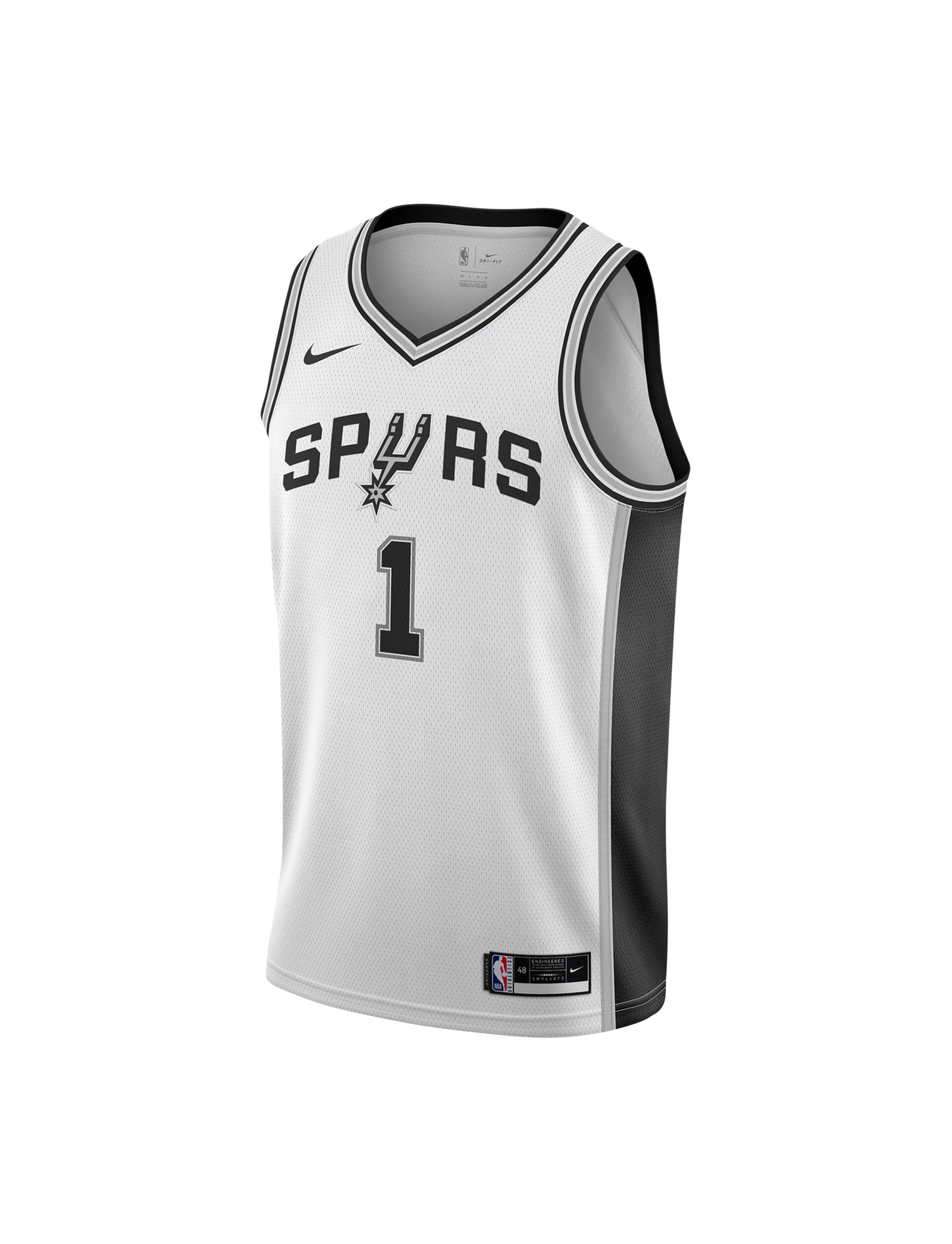 Youths Victor Wembanyama San Antonio Spurs Nike NBA Association Jersey - White