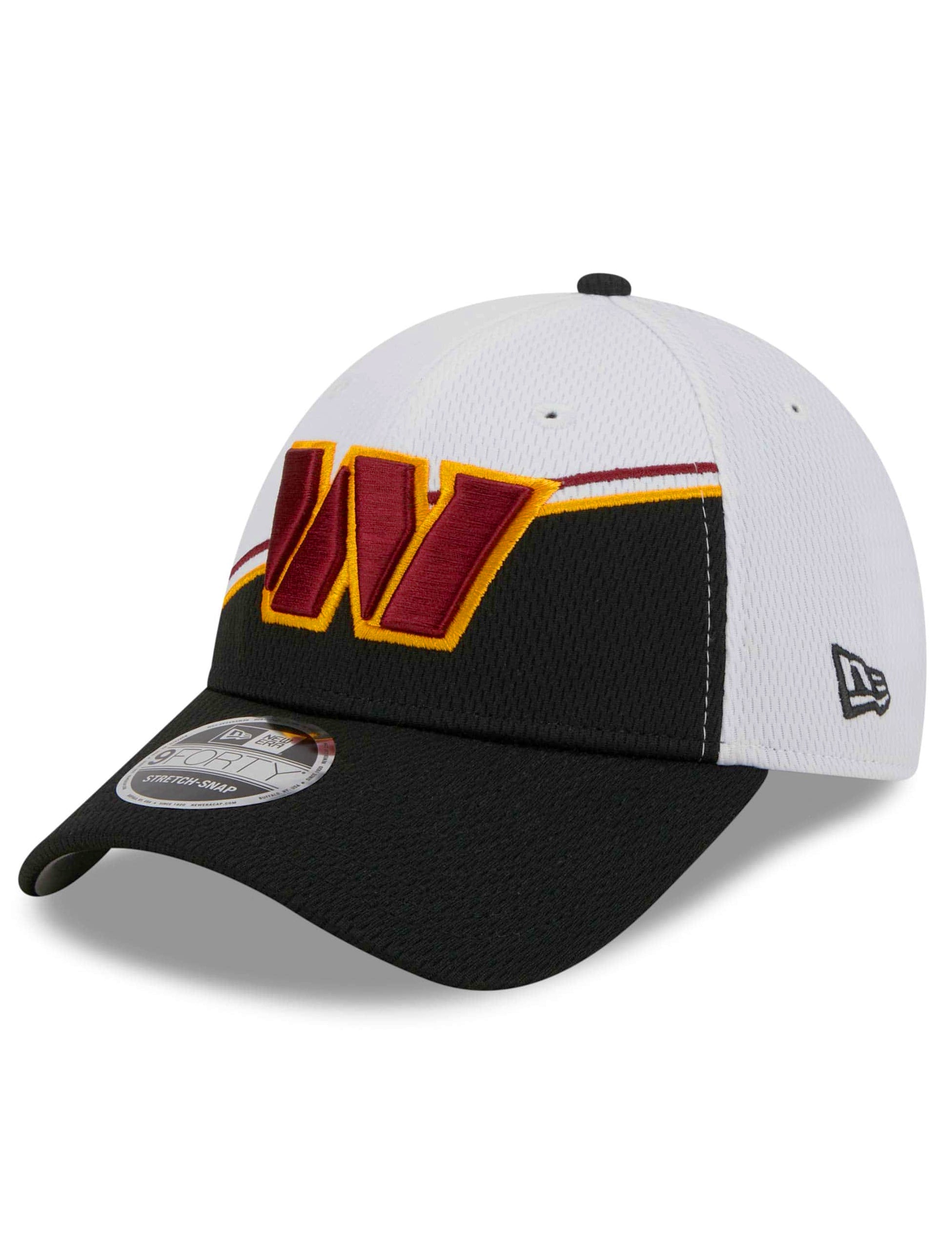 Washington Commanders New Era NFL 23 Sideline 9FORTY Stretch-Snap Hat - White