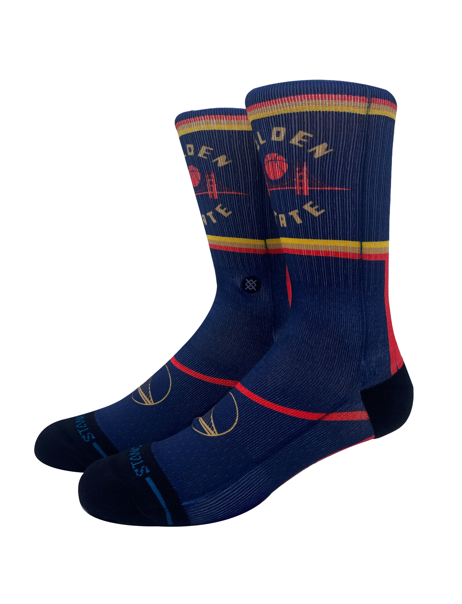 Golden State Warriors Stance NBA 24-25 City Edition Crew Socks