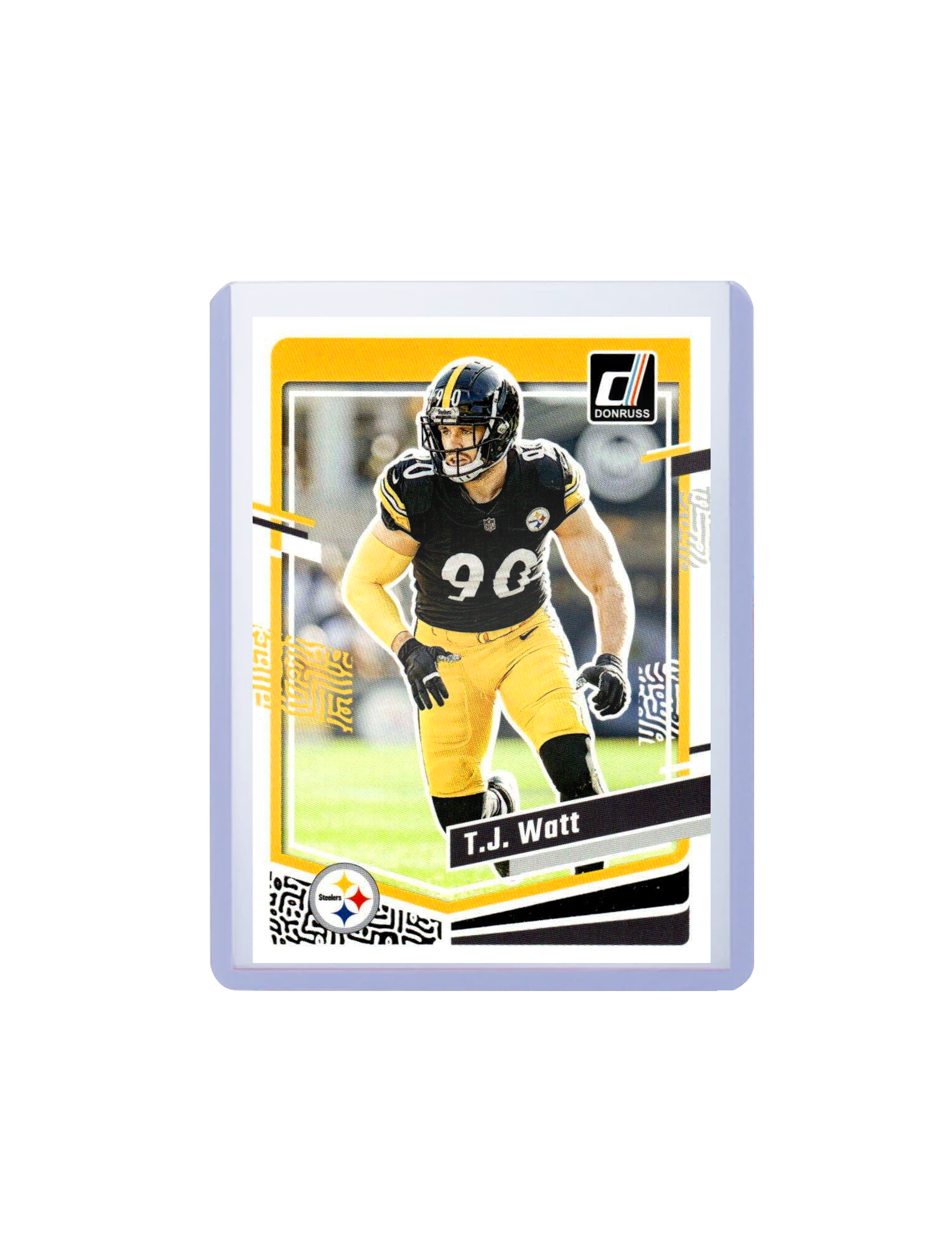 TJ Watt Pittsburgh Steelers Panini NFL 23-24 Donruss Card