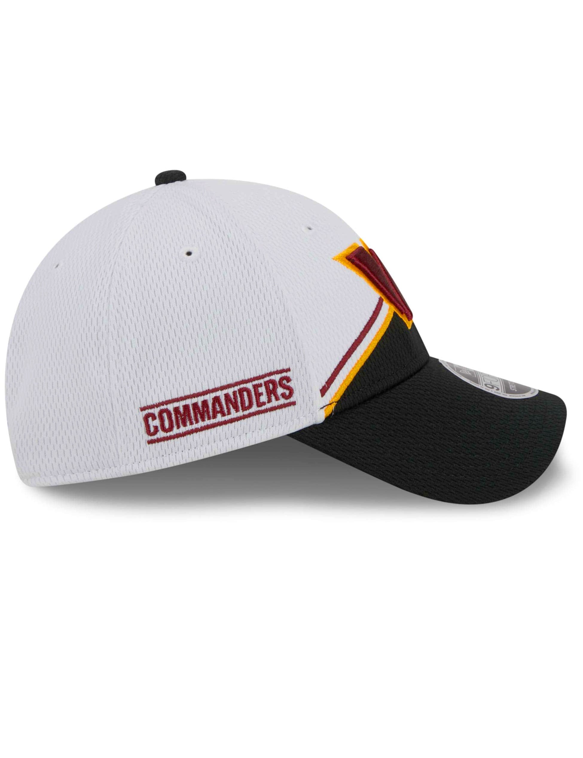 Washington Commanders New Era NFL 23 Sideline 9FORTY Stretch-Snap Hat - White