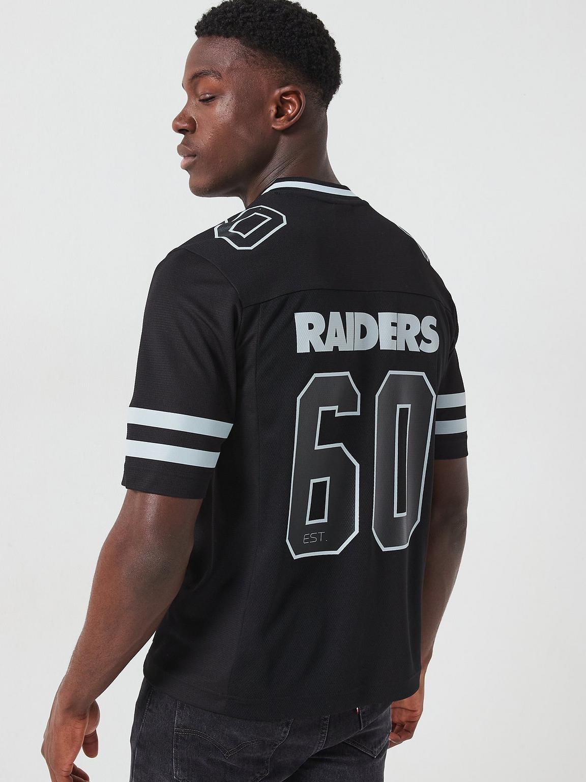 Las Vegas Raiders NFL Foundation Replica Mesh Jersey - Black