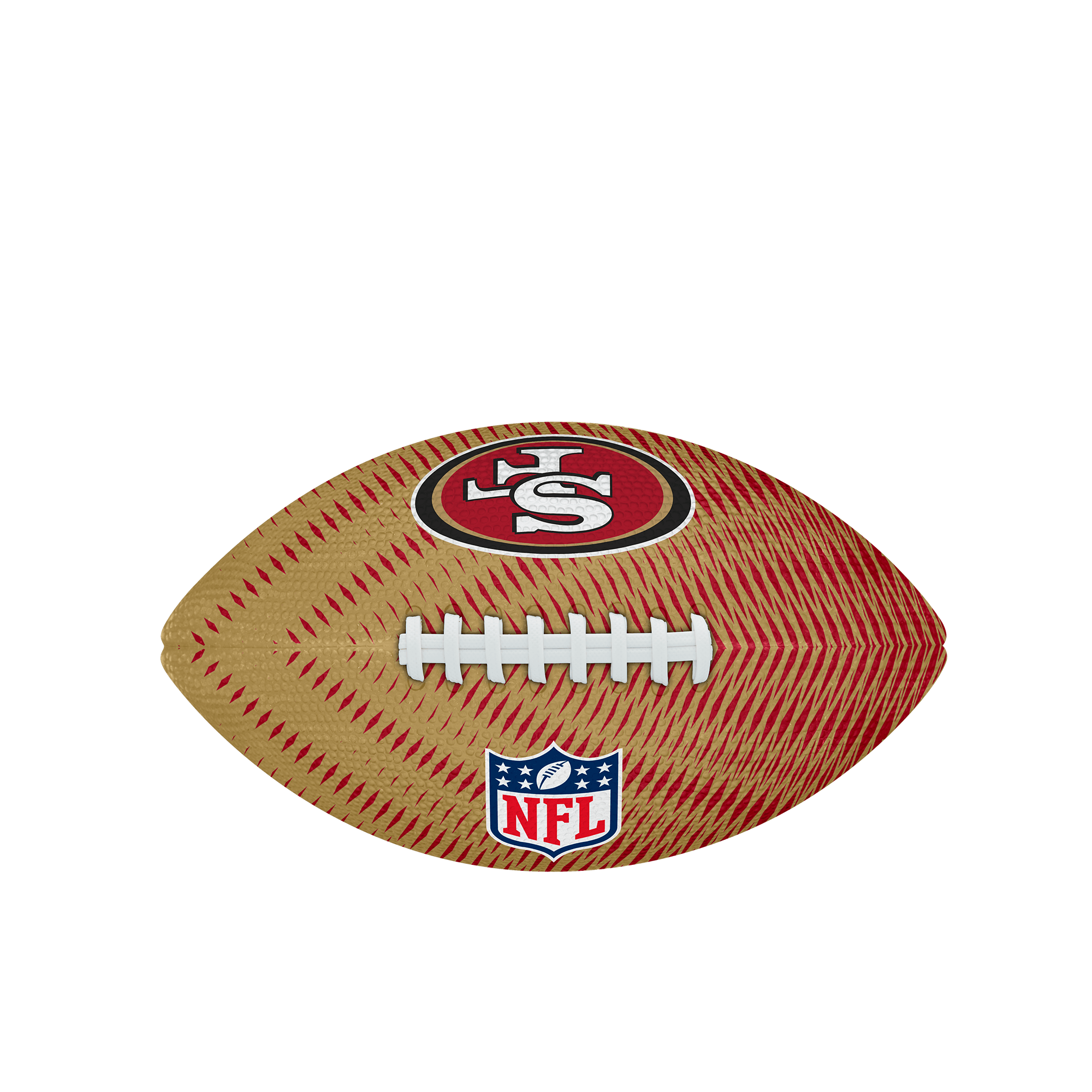 San Francisco 49ers Wilson NFL Team Tailgate Junior Football