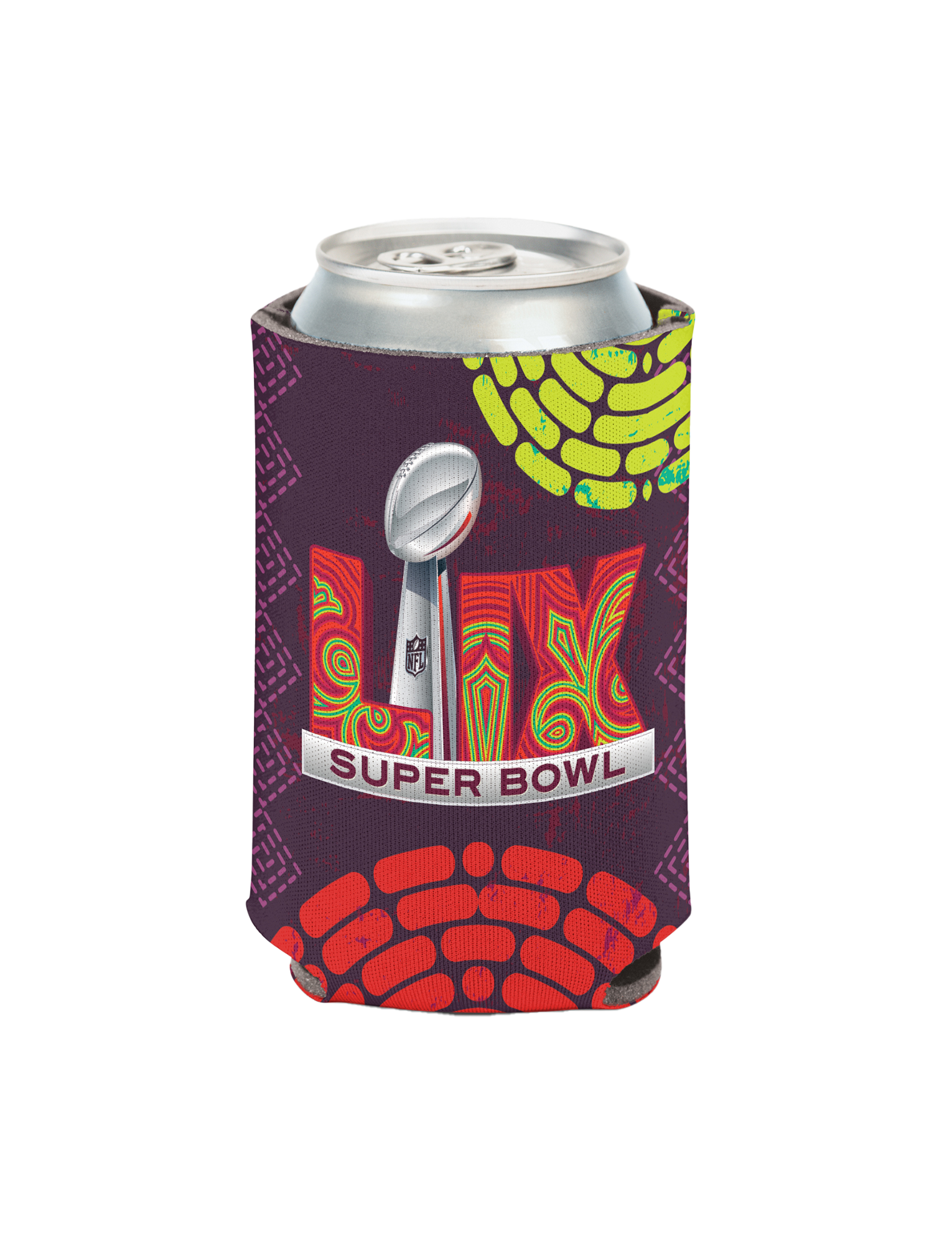 Super Bowl LIX Wincraft NFL 12 oz Can Cooler/Stubby Holder