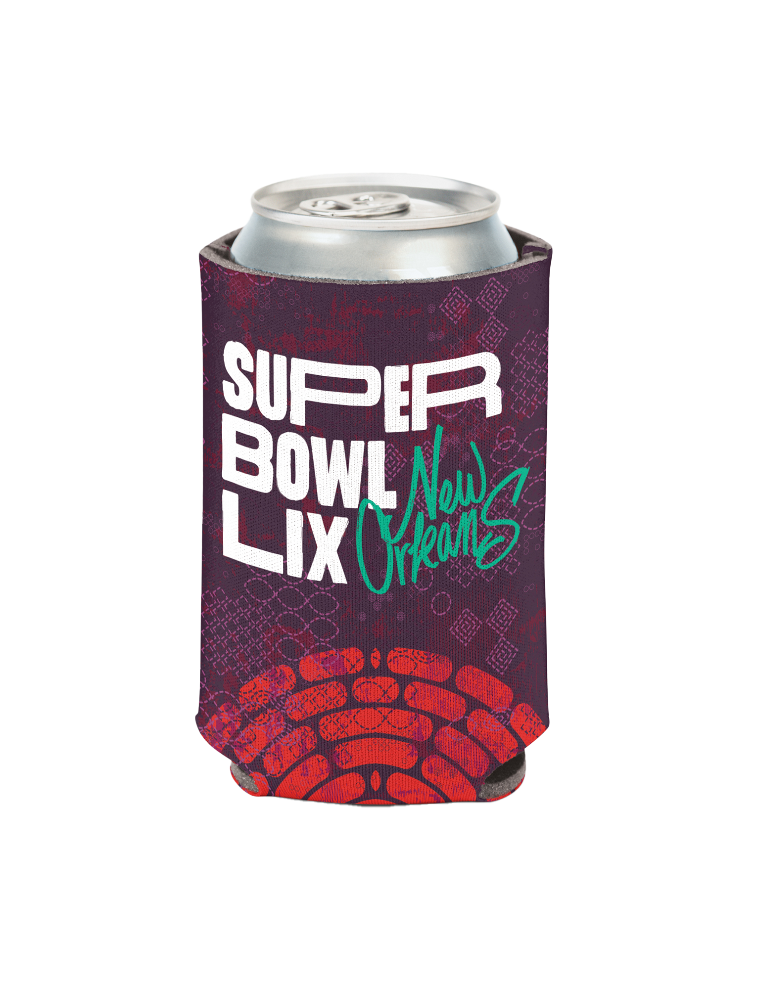 Super Bowl LIX Wincraft NFL 12 oz Can Cooler/Stubby Holder