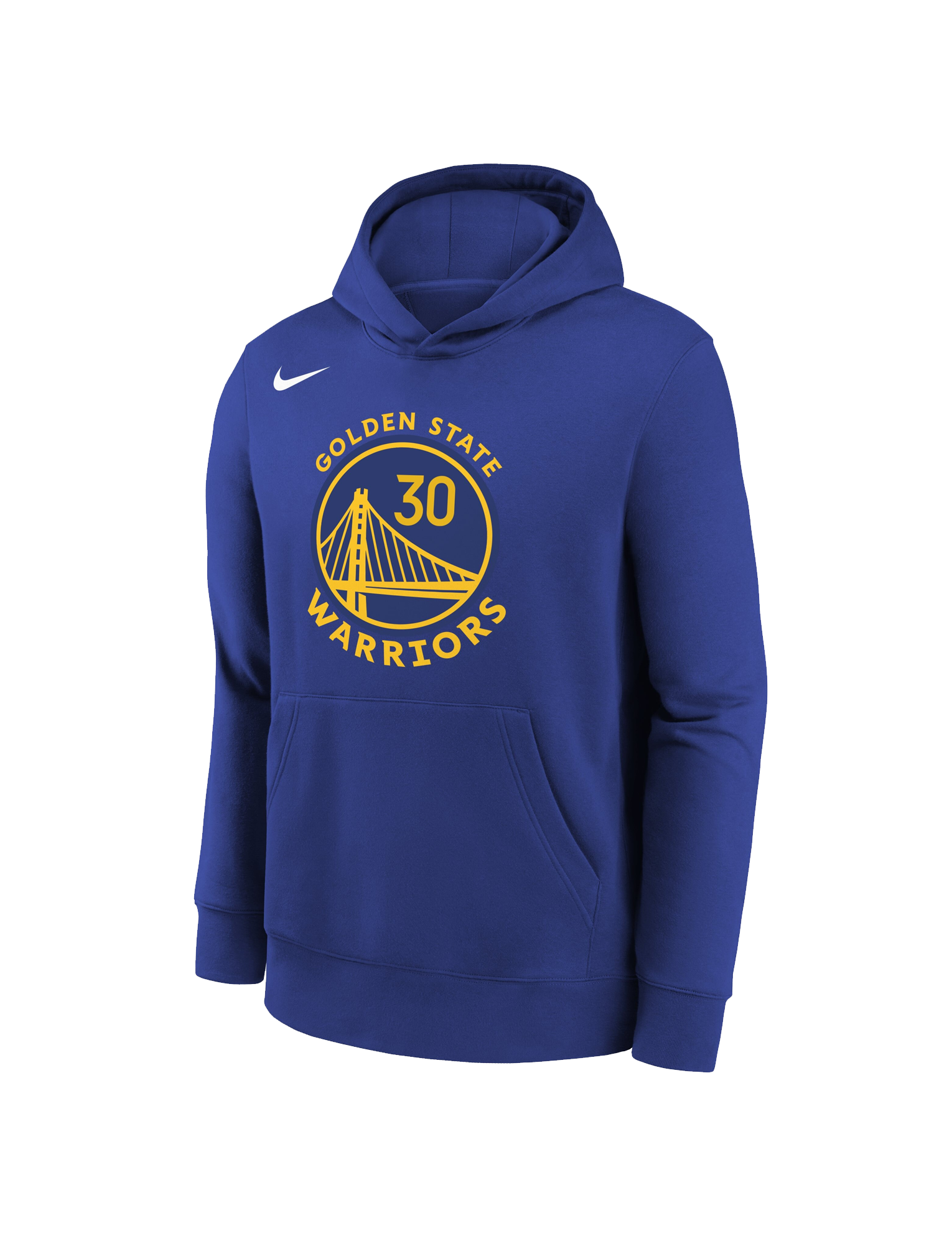 Youths Steph Curry Golden State Warriors Nike NBA Icon Hoodie Jumper - Blue