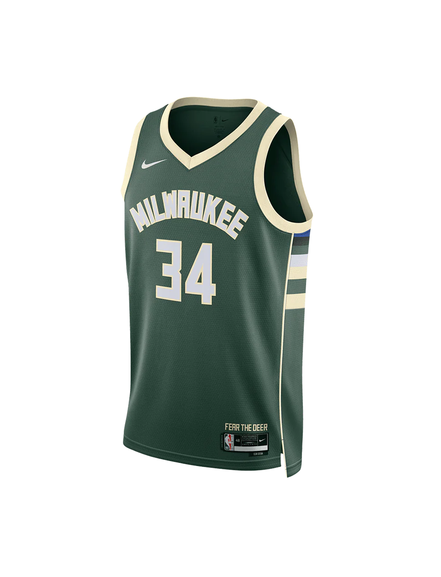 Youths Giannis Antetokounmpo Milwaukee Bucks Nike NBA Icon Jersey - Green