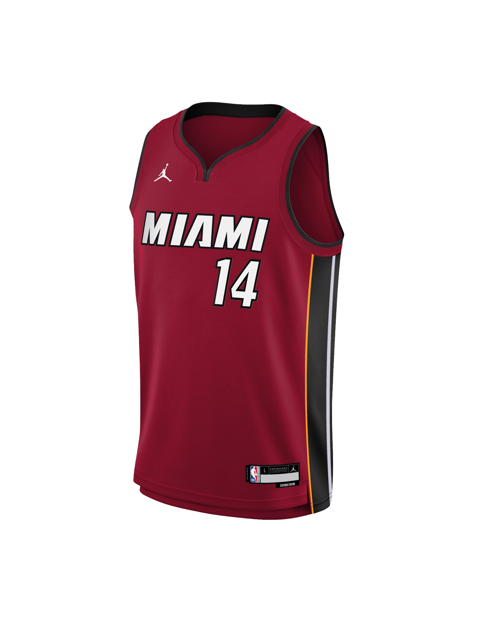 Youths Tyler Herro Miami Heat Nike NBA Statement Jersey - Dark Red