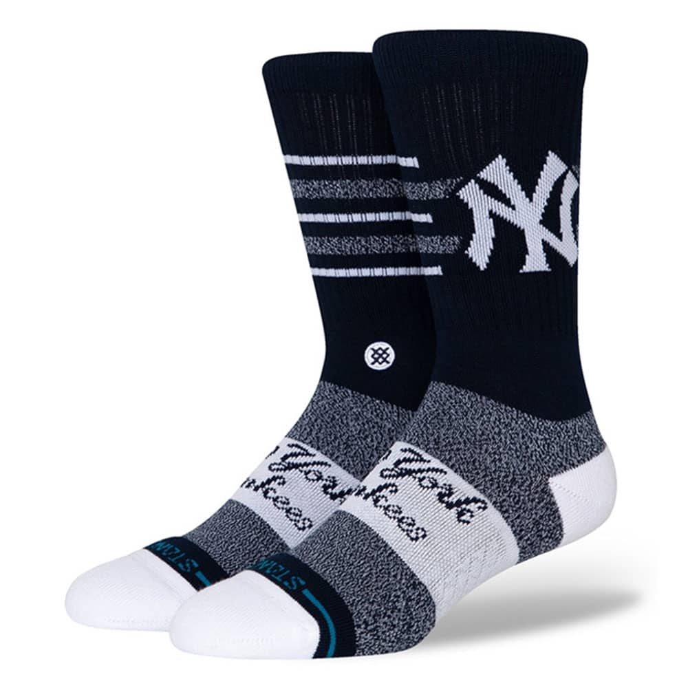 New York Yankees Stance MLB Closer Crew Socks - Navy