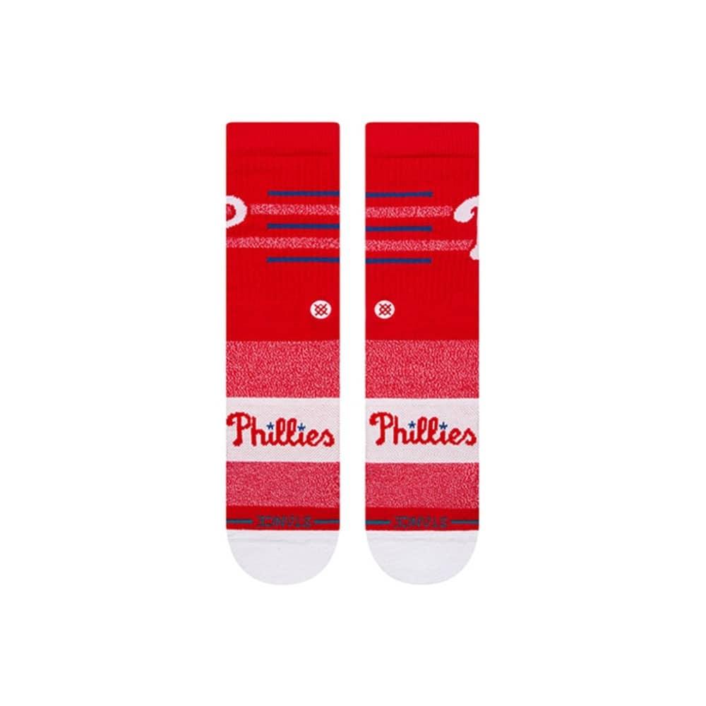 Philadelphia Phillies Stance MLB Closer Crew Socks - Red