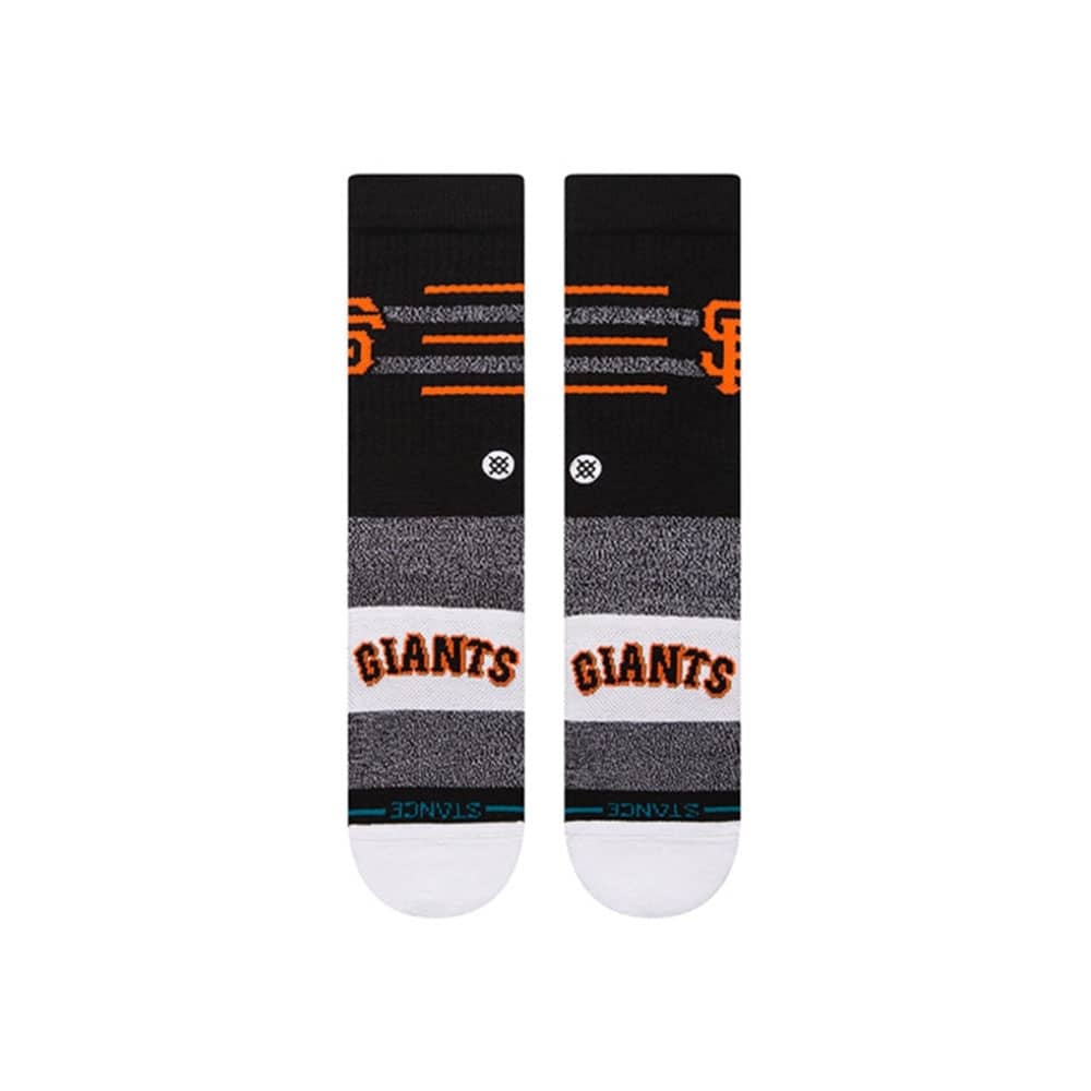 San Francisco Giants Stance MLB Closer Crew Socks - Black