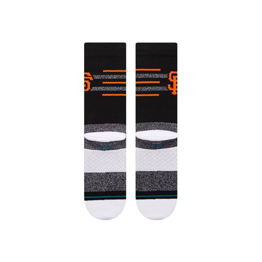 San Francisco Giants Stance MLB Closer Crew Socks - Black