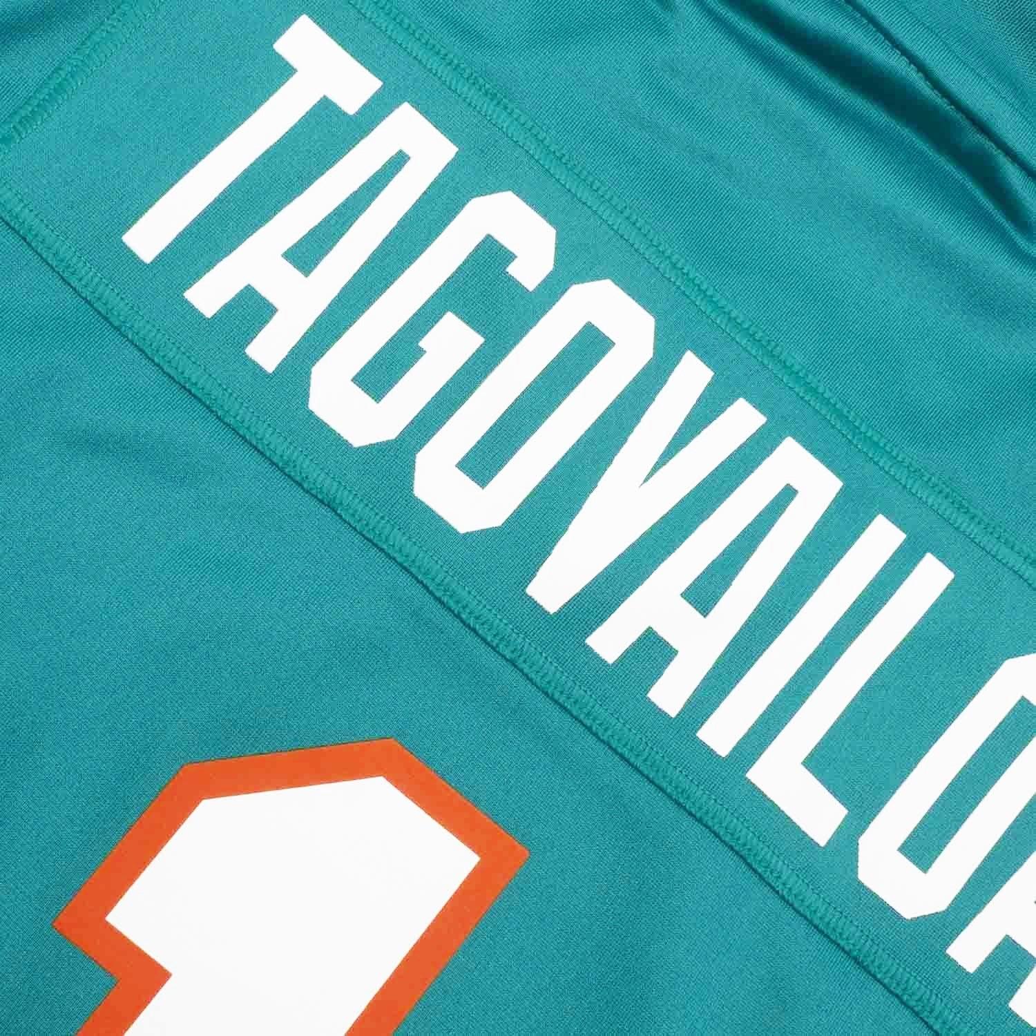 Tua Tagovailoa Miami Dolphins Nike NFL Game Jersey - Aqua