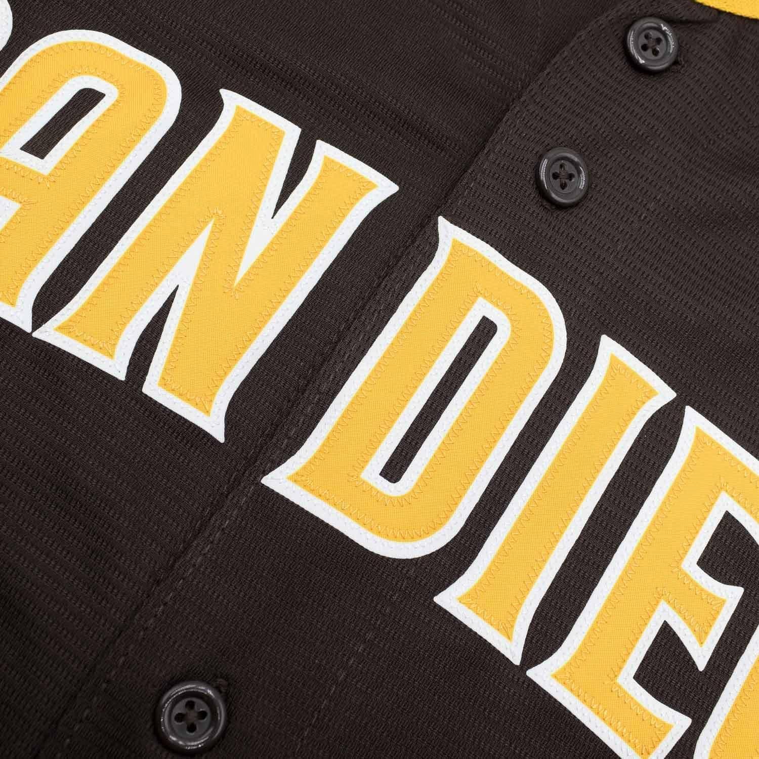 San Diego Padres Nike MLB Road Replica Jersey - Brown