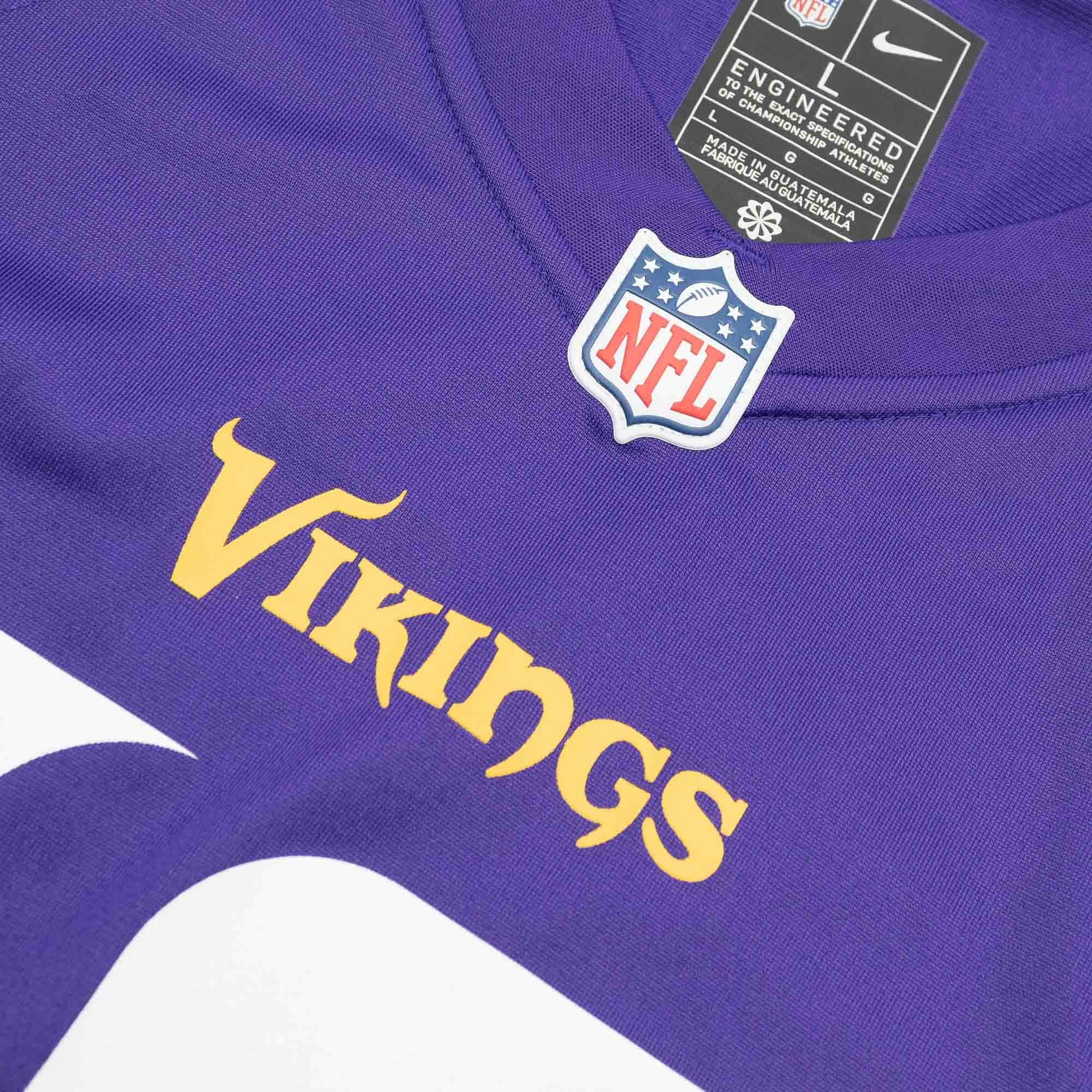 Justin Jefferson Minnesota Vikings Nike NFL Game Jersey - Purple