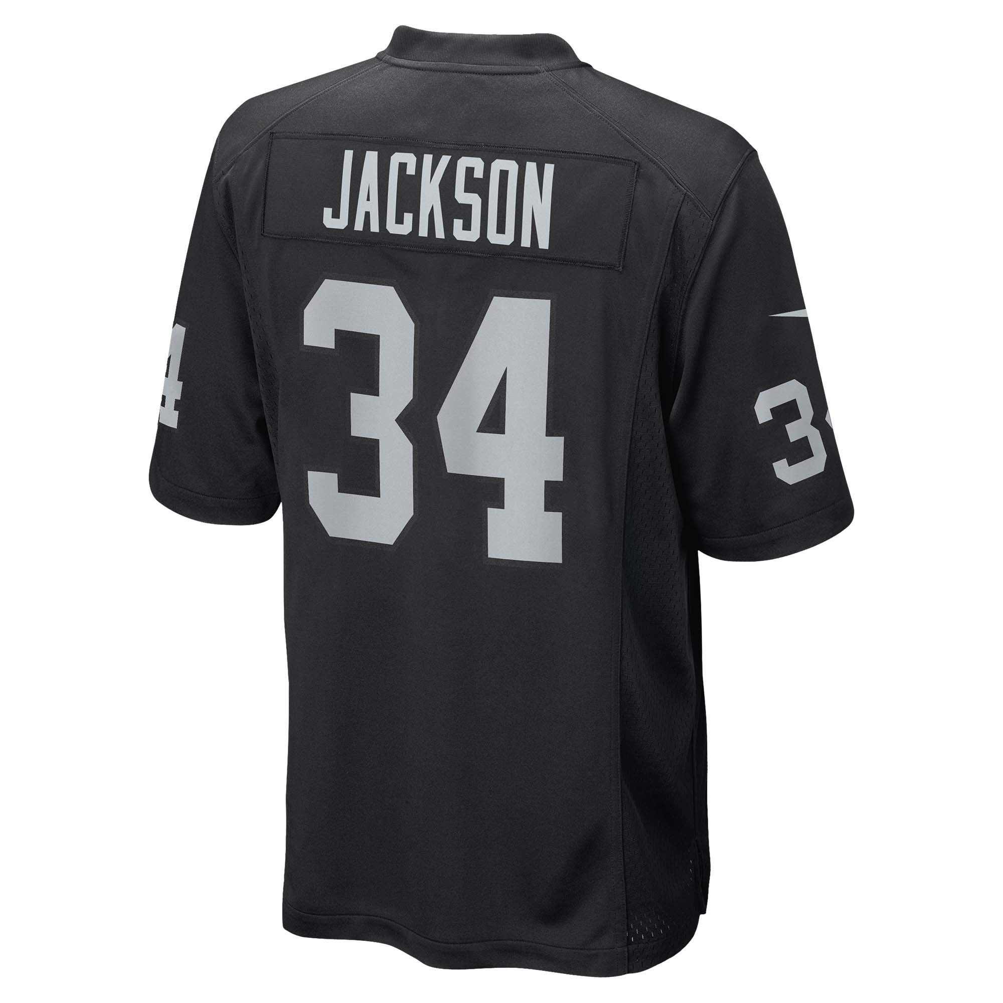 Bo Jackson Las Vegas Raiders Nike NFL Throwback Game Jersey - Black