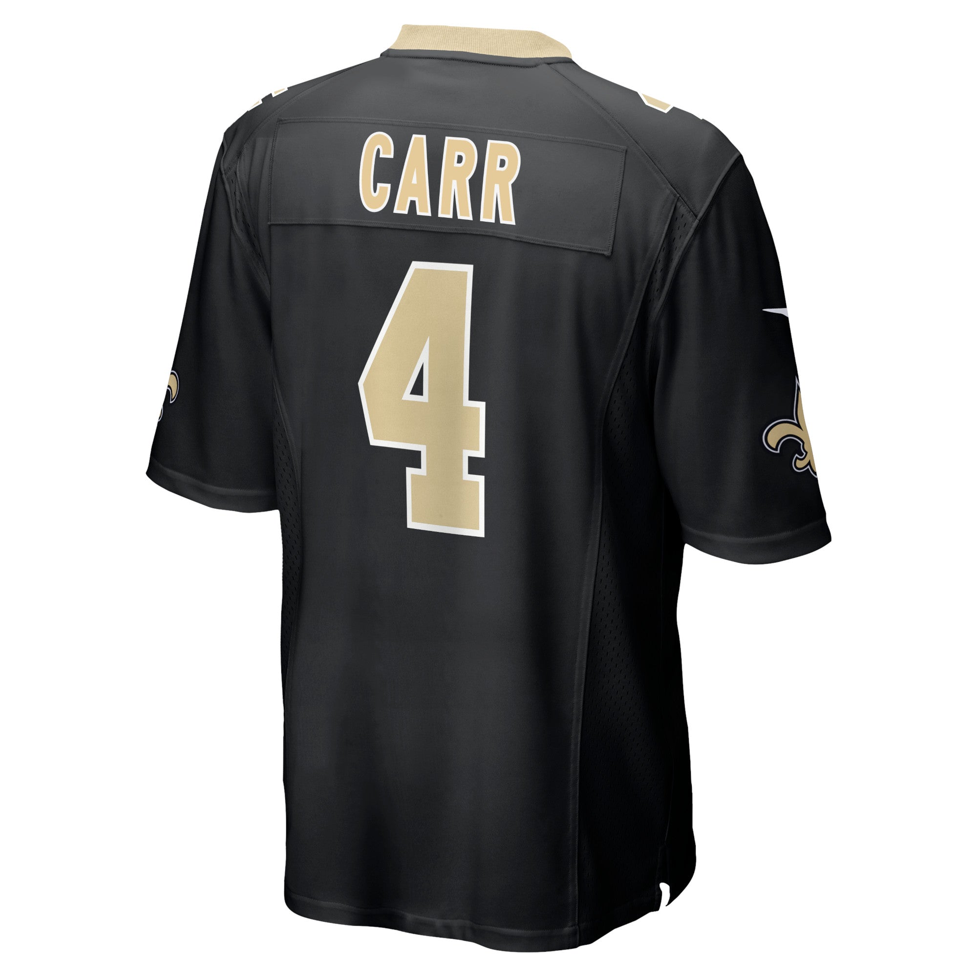 Derek Carr New Orleans Saints Nike NFL Game Jersey - Black