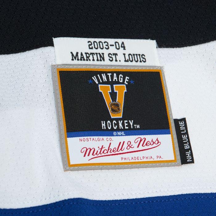 Martin St Louis Tampa Bay Lightning Mitchell & Ness NHL 03-04 Blue Line Jersey - Black