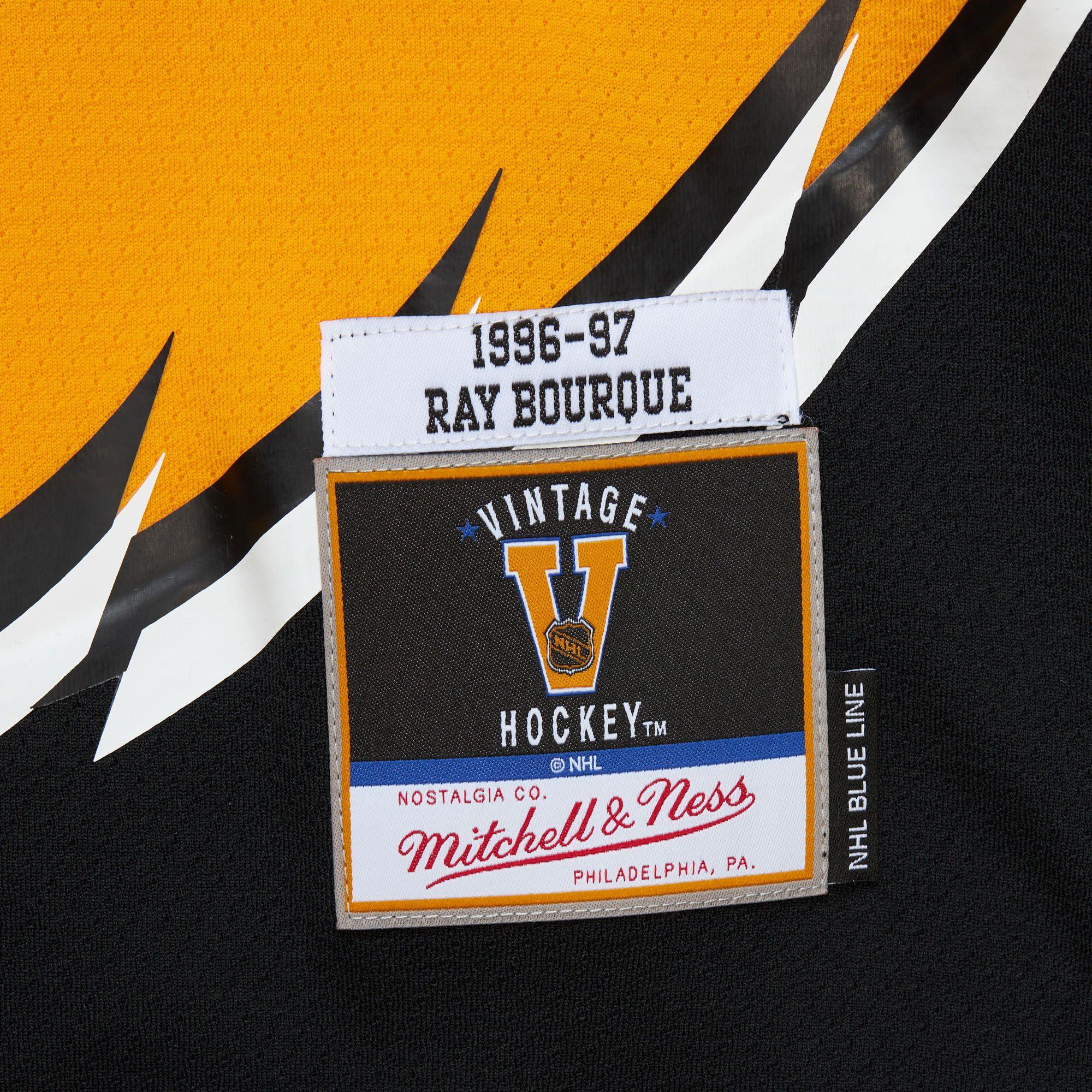 Ray Bourque Boston Bruins Mitchell & Ness NHL 96 Blue Line Jersey - Yellow