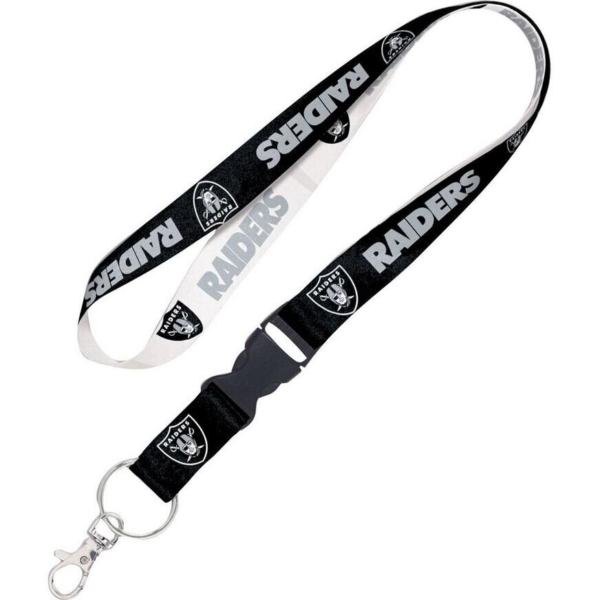 Las Vegas Raiders Wincraft NFL Detachable Key Lanyard