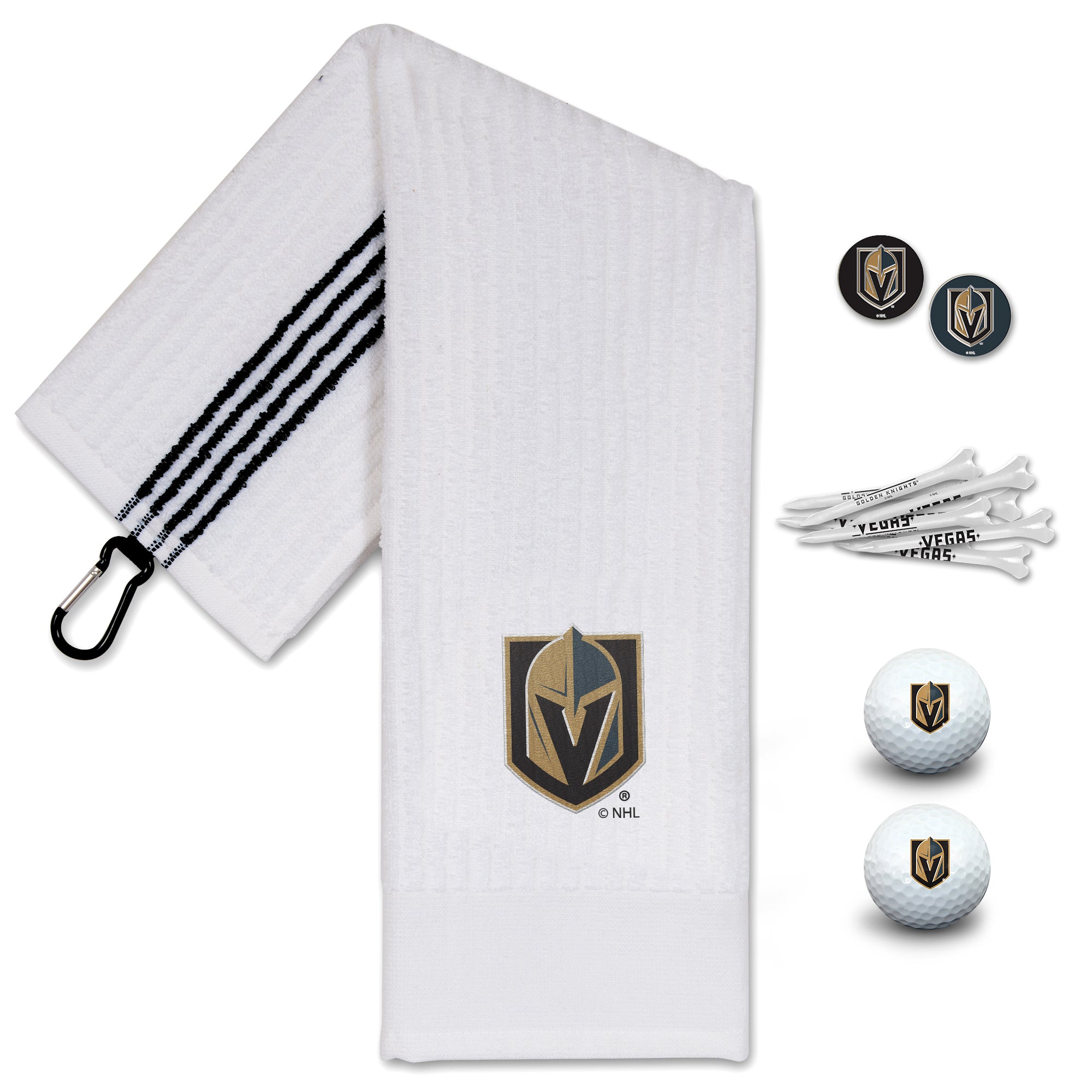 Vegas Golden Knights Wincraft NHL Team Golf Gift Set