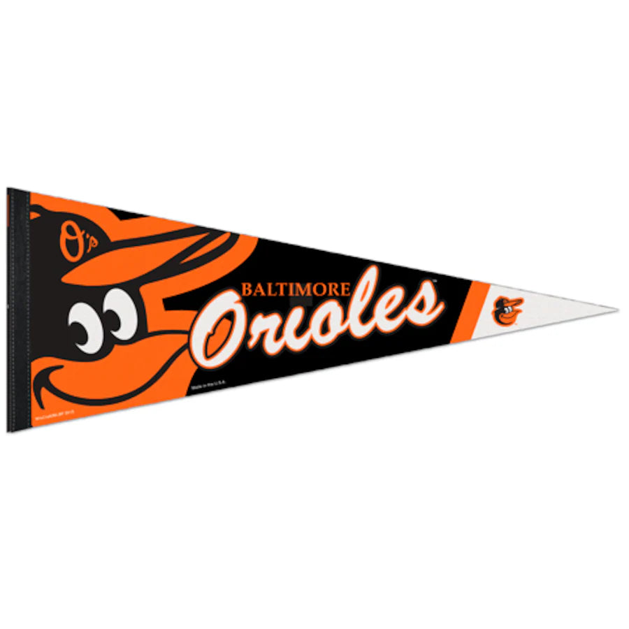 Baltimore Orioles Wincraft MLB 12 x 30" Premium Felt Pennant