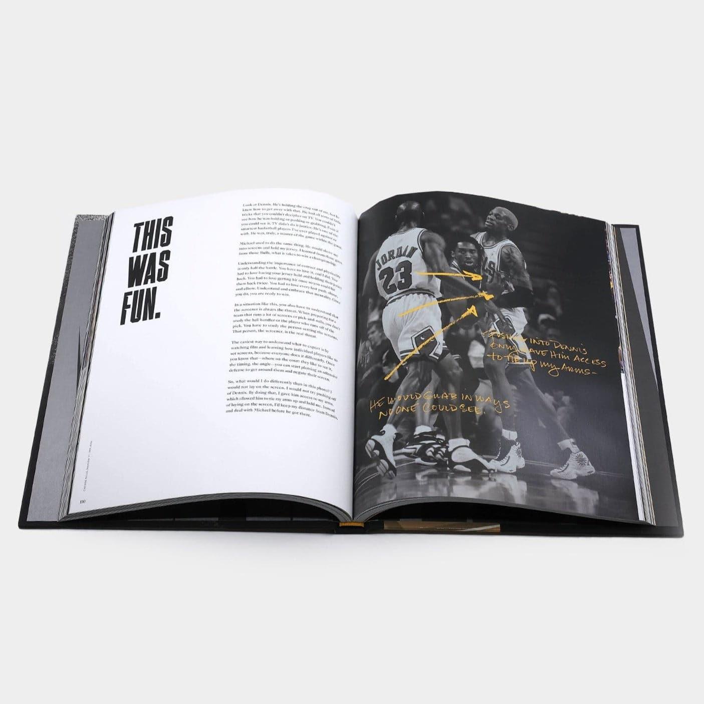 The Mamba Mentality Kobe Bryant NBA Hardcover Book