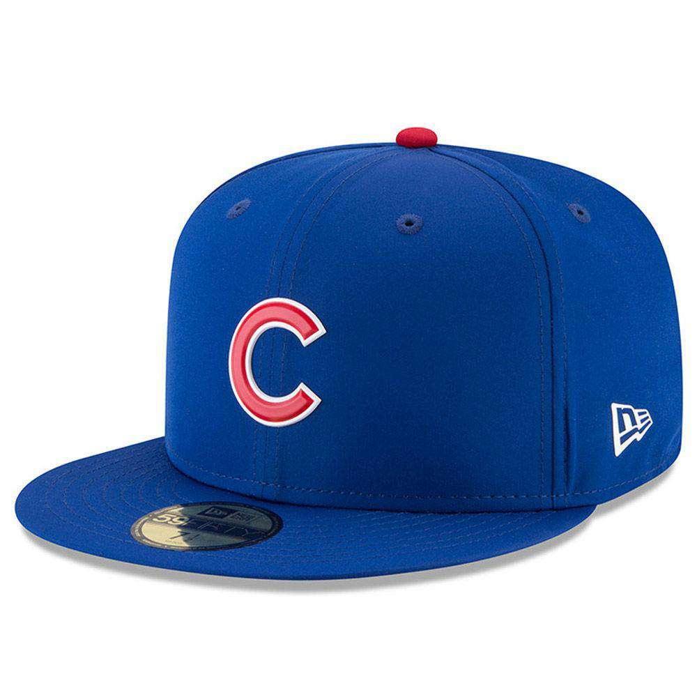 Chicago Cubs New Era MLB 2018 Prolight BP 59FIFTY Fitted Hat - Blue