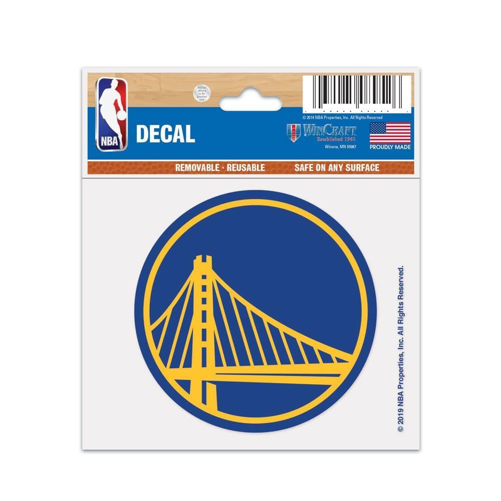 Golden State Warriors Wincraft NBA 3" x 4" Multi-Use Sticker Decal