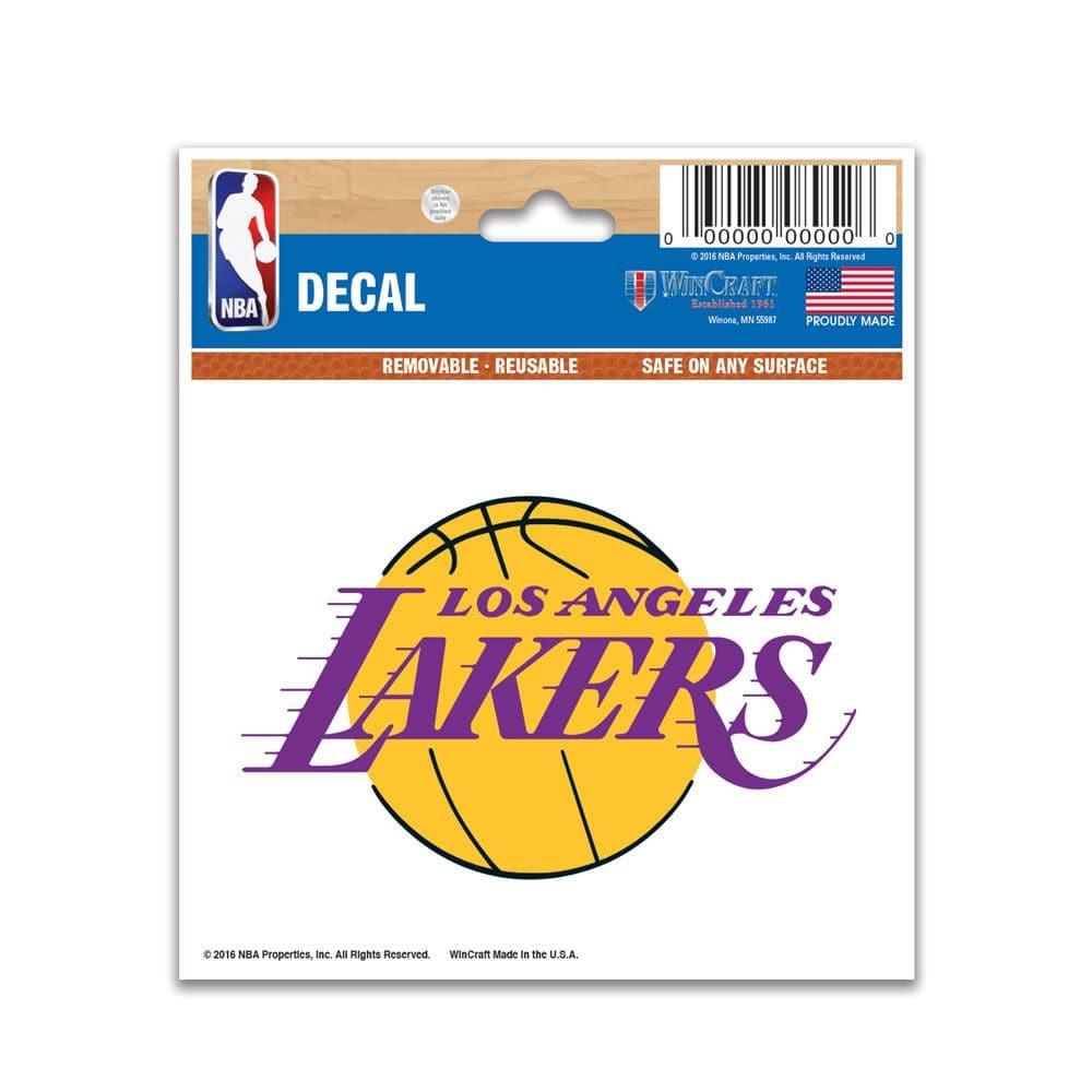 Los Angeles Lakers Wincraft NBA 3" x 4" Multi-Use Sticker Decal