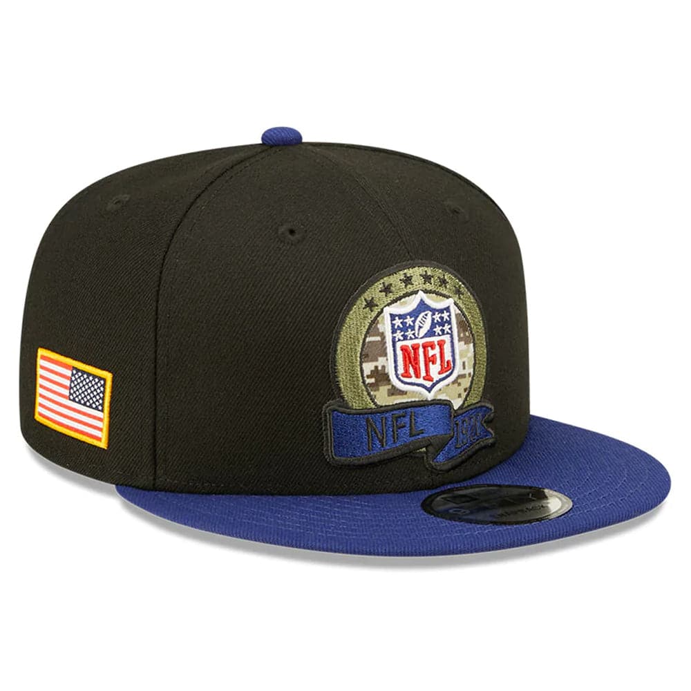 NFL Shield New Era NFL Salute To Service 22 9FIFTY Snapback Hat - Black