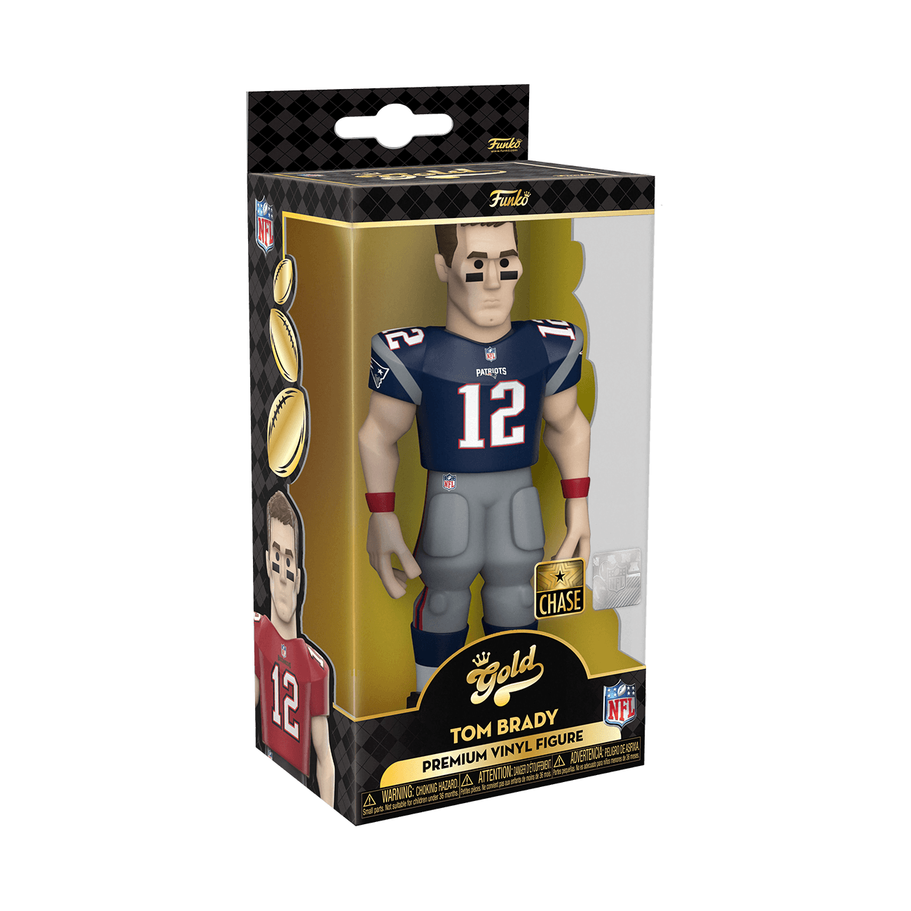 Tom Brady Tampa Bay Buccaneers Funko NFL 5" Vinyl Gold Figure