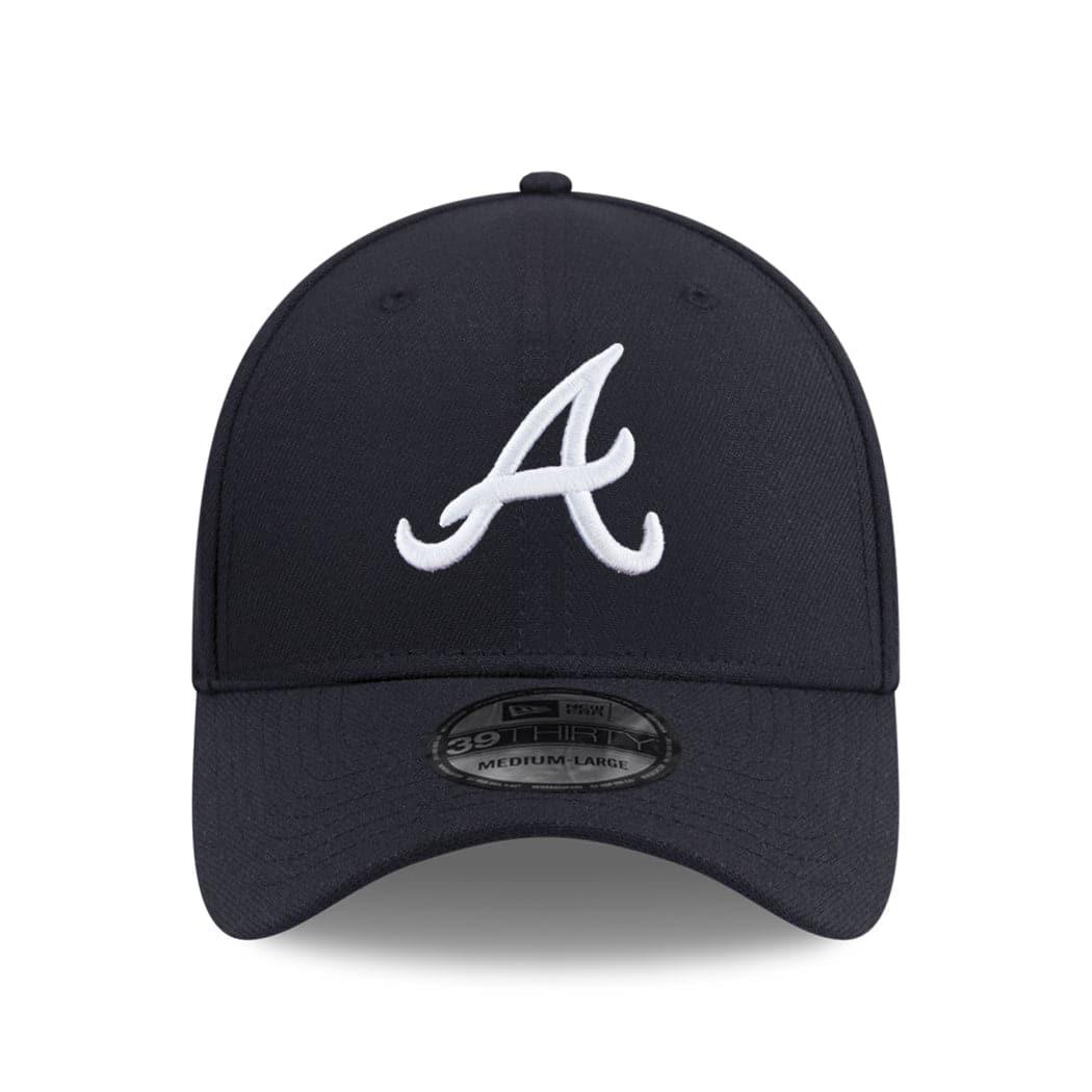 Atlanta Braves New Era MLB Team Classic 39THIRTY Curve Hat - Navy