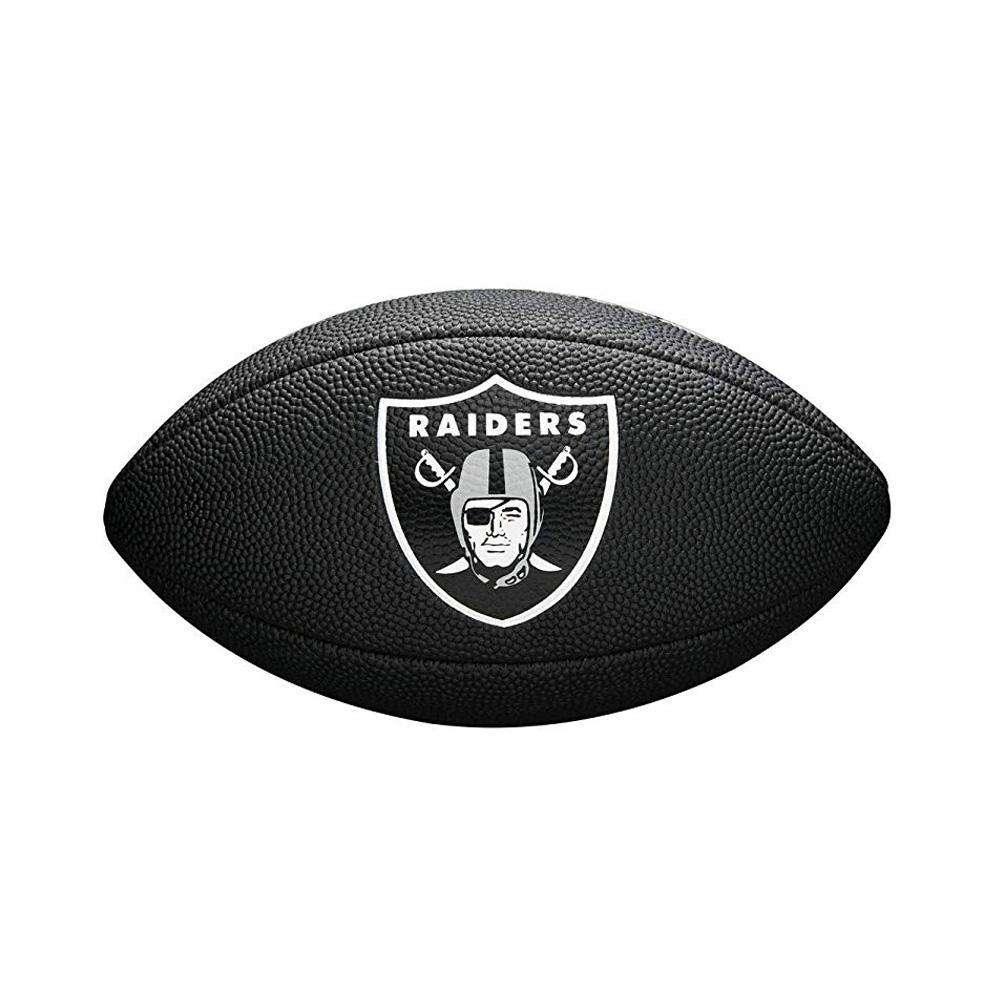 Las Vegas Raiders Wilson NFL Mini Size Team Football - Black