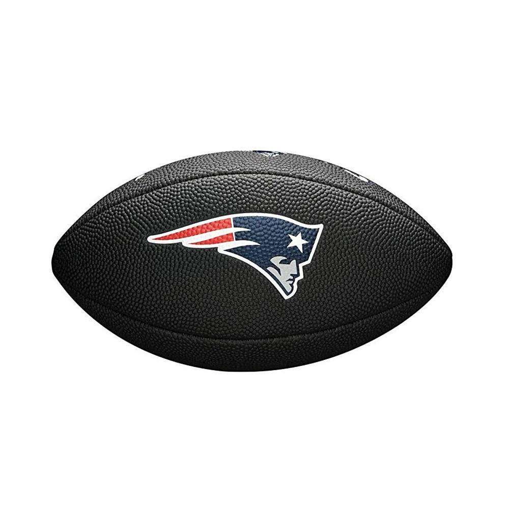 New England Patriots Wilson NFL Mini Size Team Football - Black