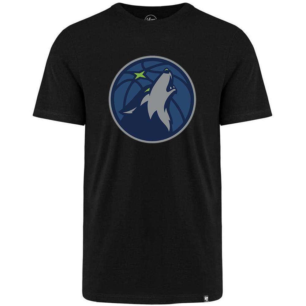 Minnesota Timberwolves '47 NBA Team Logo MVP T-Shirt - Black