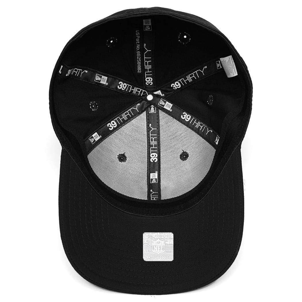 Las Vegas Raiders New Era NFL Team 39THIRTY Stretch Fit Hat - Black