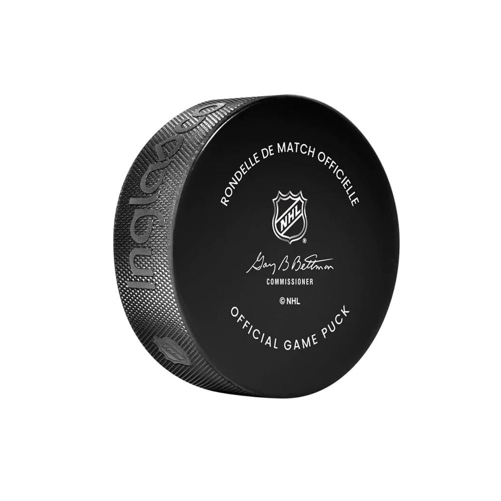 Montreal Canadiens Inglasco NHL Official Team Hockey Puck In Cube