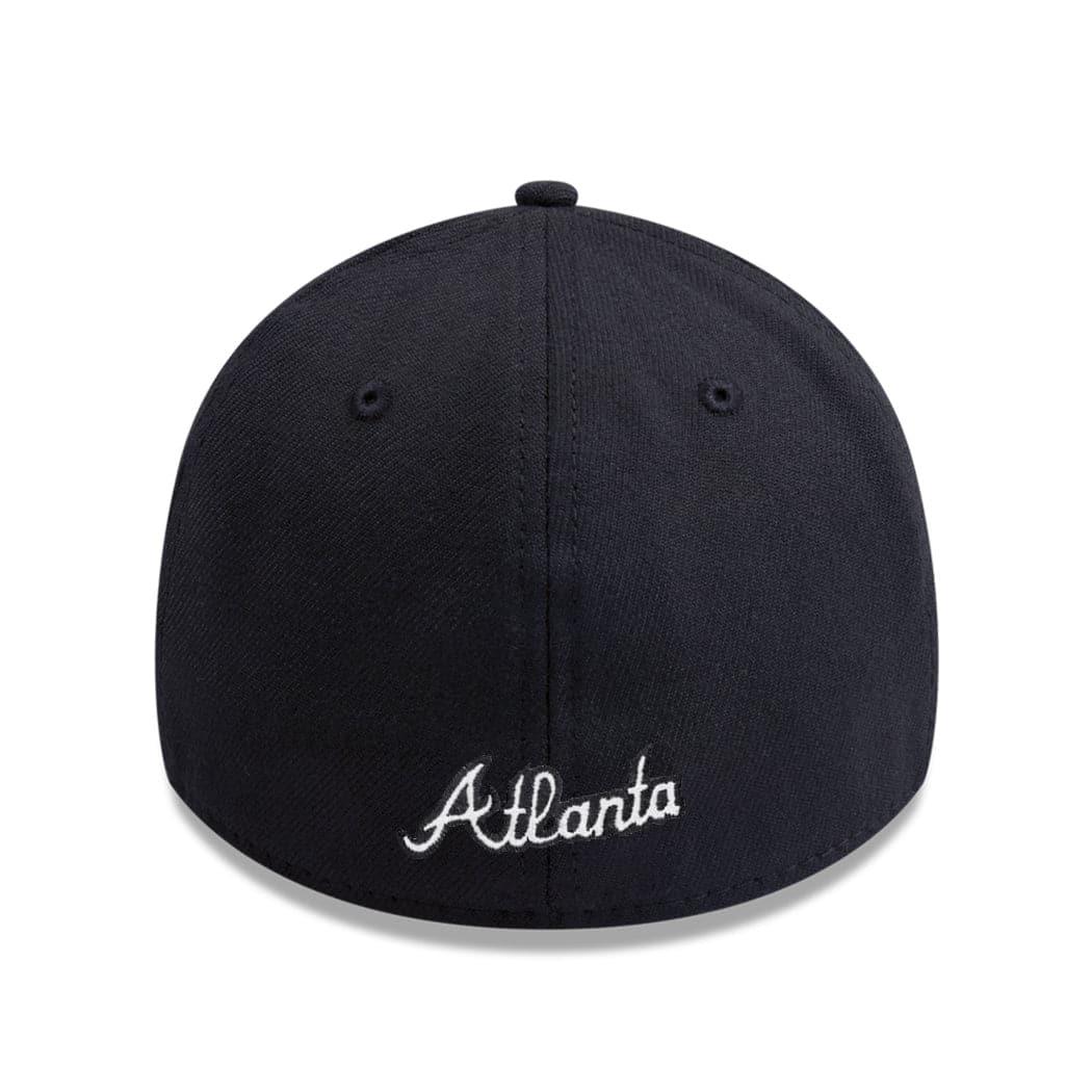 Atlanta Braves New Era MLB Team Classic 39THIRTY Curve Hat - Navy