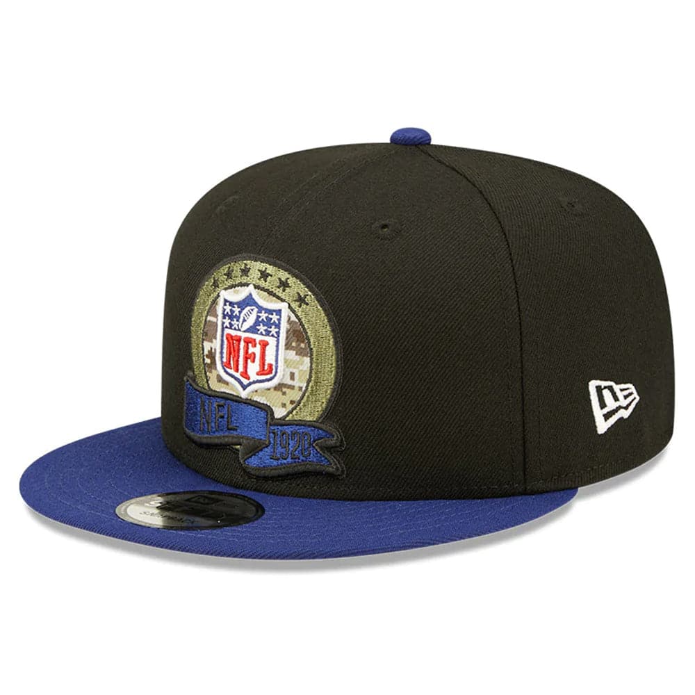 NFL Shield New Era NFL Salute To Service 22 9FIFTY Snapback Hat - Black